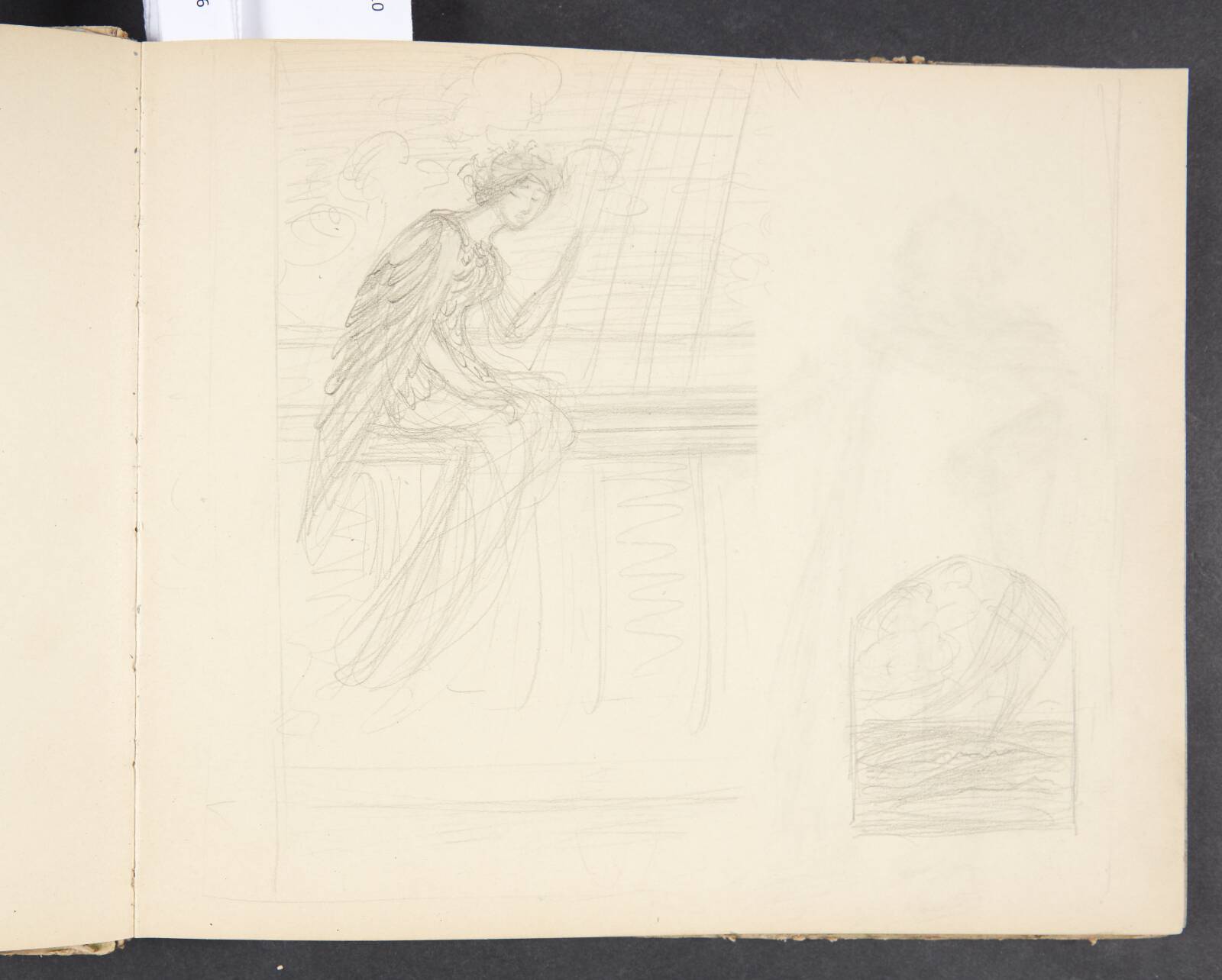 To studier til "Jomfru Blidelil", Agnes Slott-Møller, 1911-1935