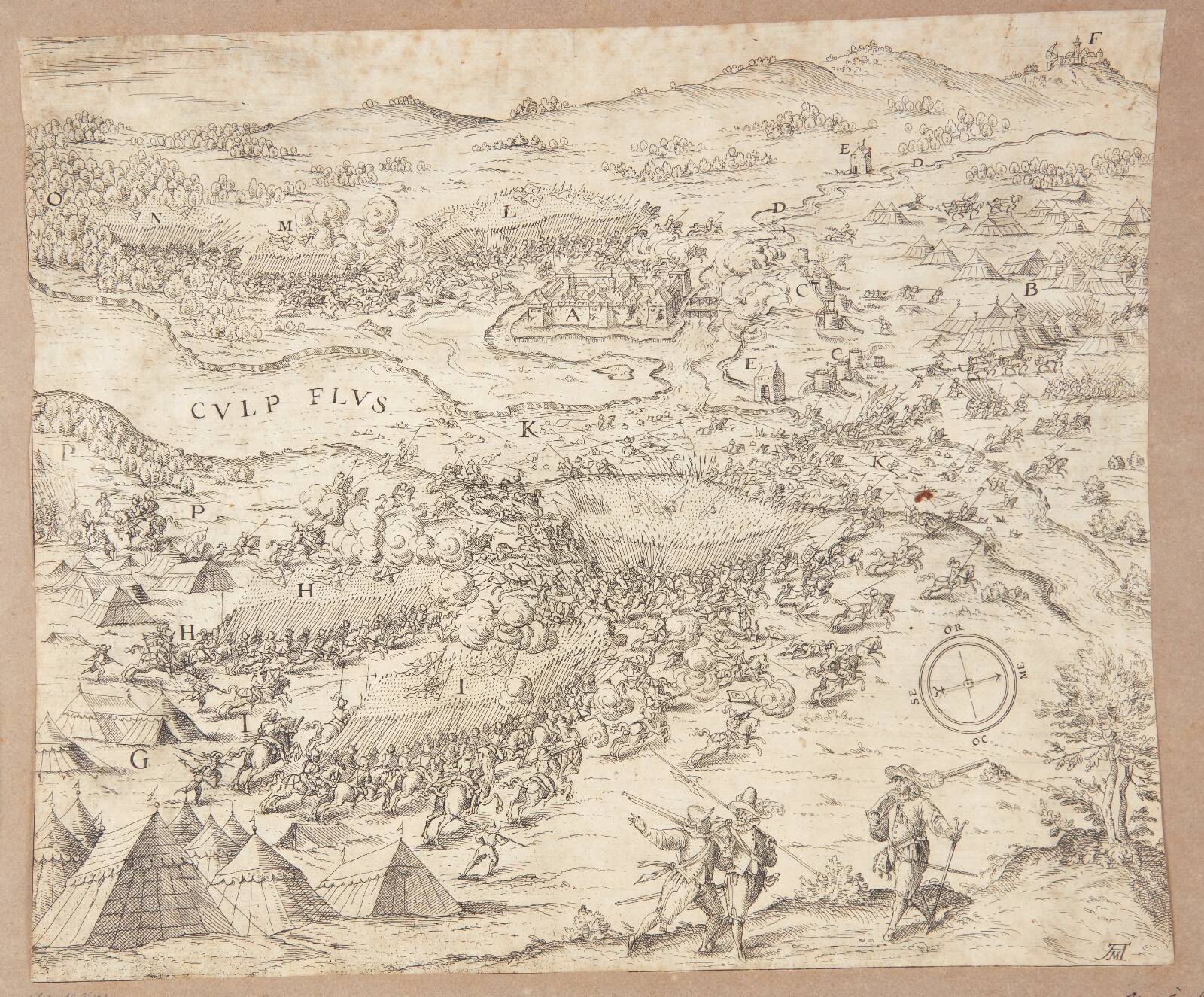 Tyrkernes belejring af Petrina, Alexander Mair, 1596