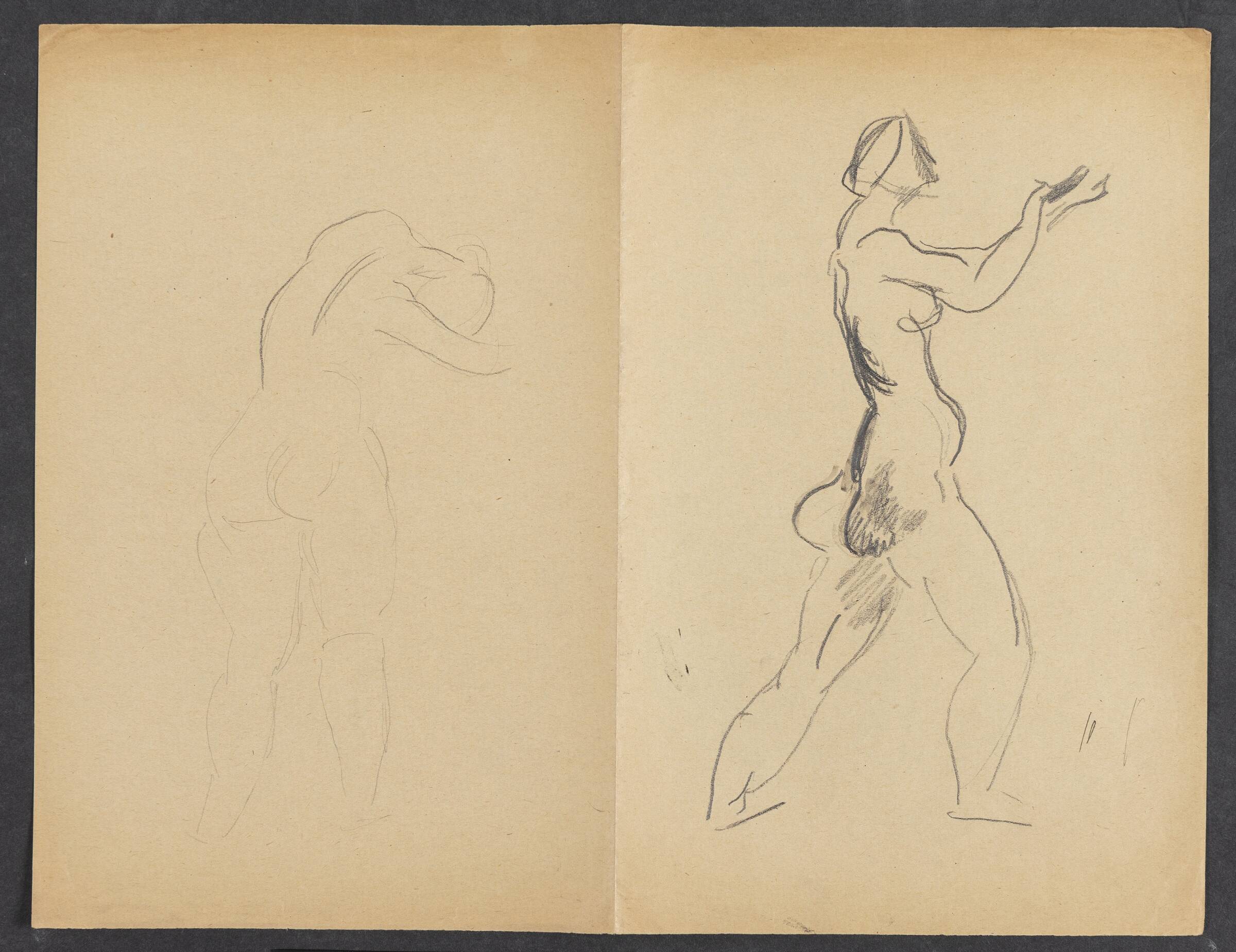 To modelstudier, Astrid Holm, 1876-1937