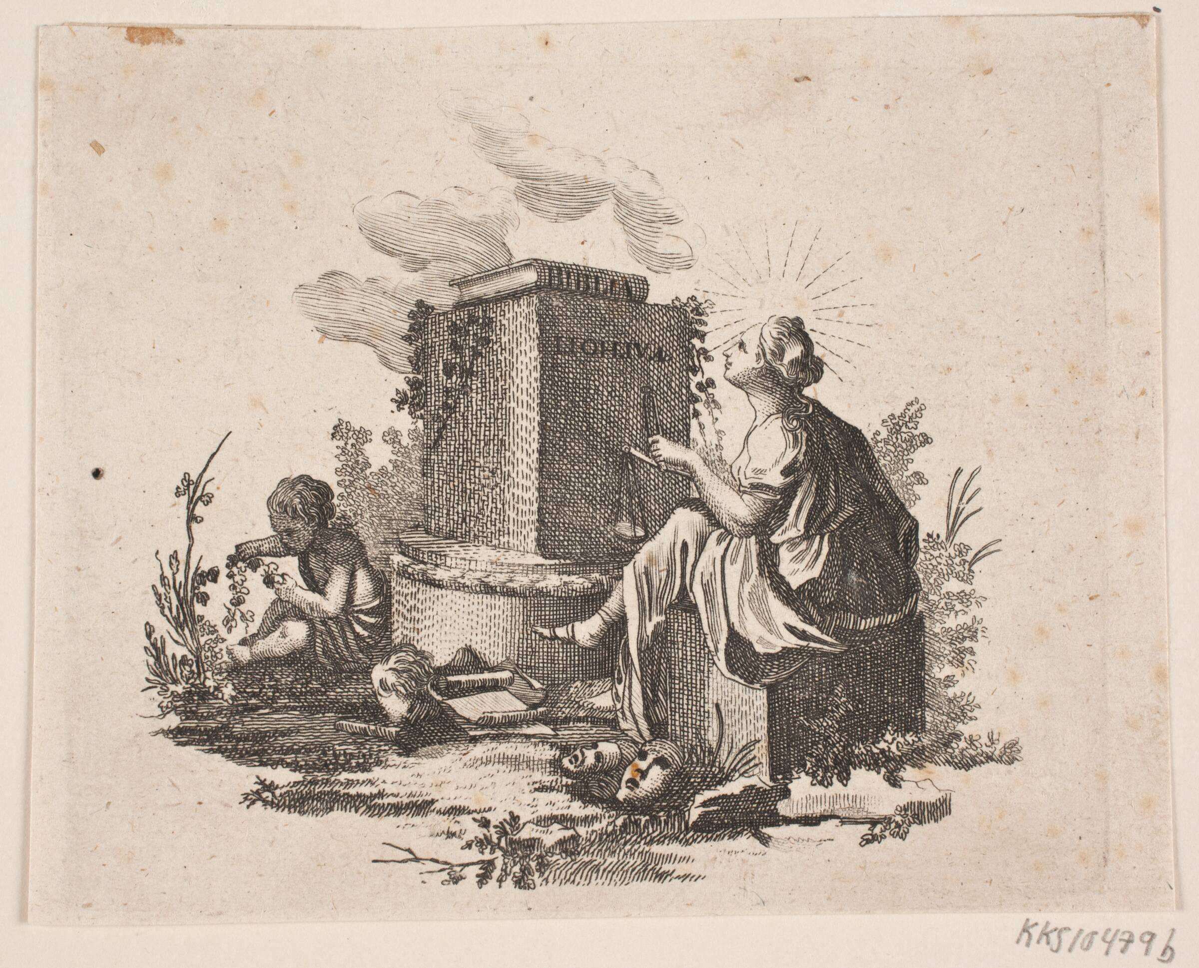 Vignet til H. Niemeyer "Bibelske Charakteristik", Johann Gottlieb Friedrich, 1742-1809