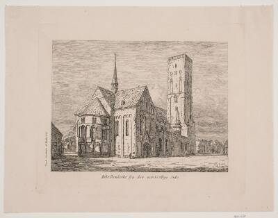 Ribe Domkirke fra den nordøstlige side