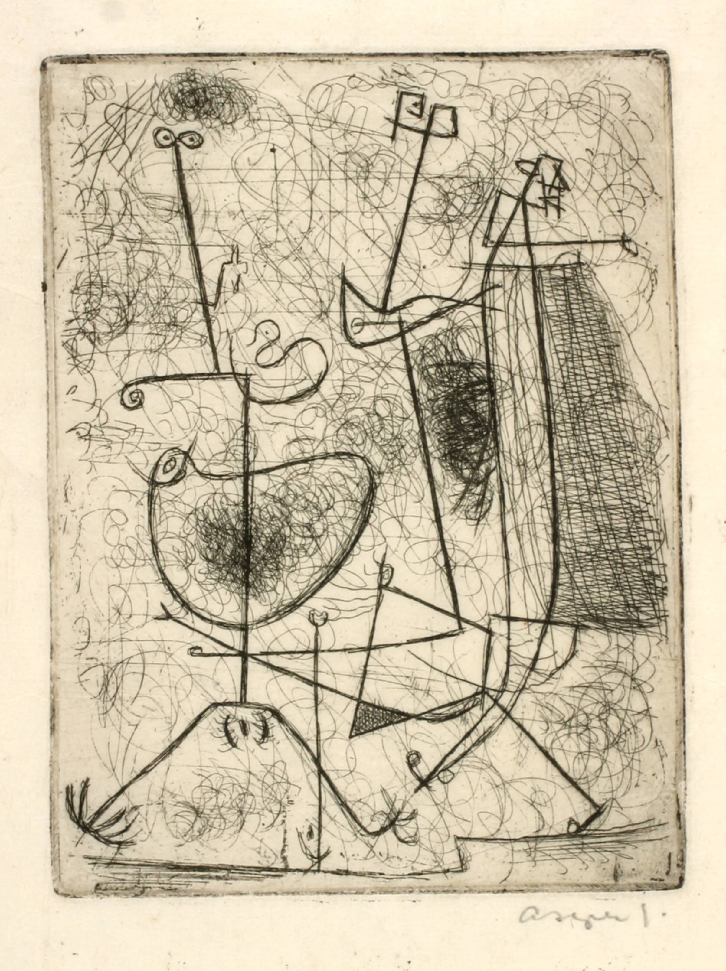 Uden titel, Asger Jorn, 1940
