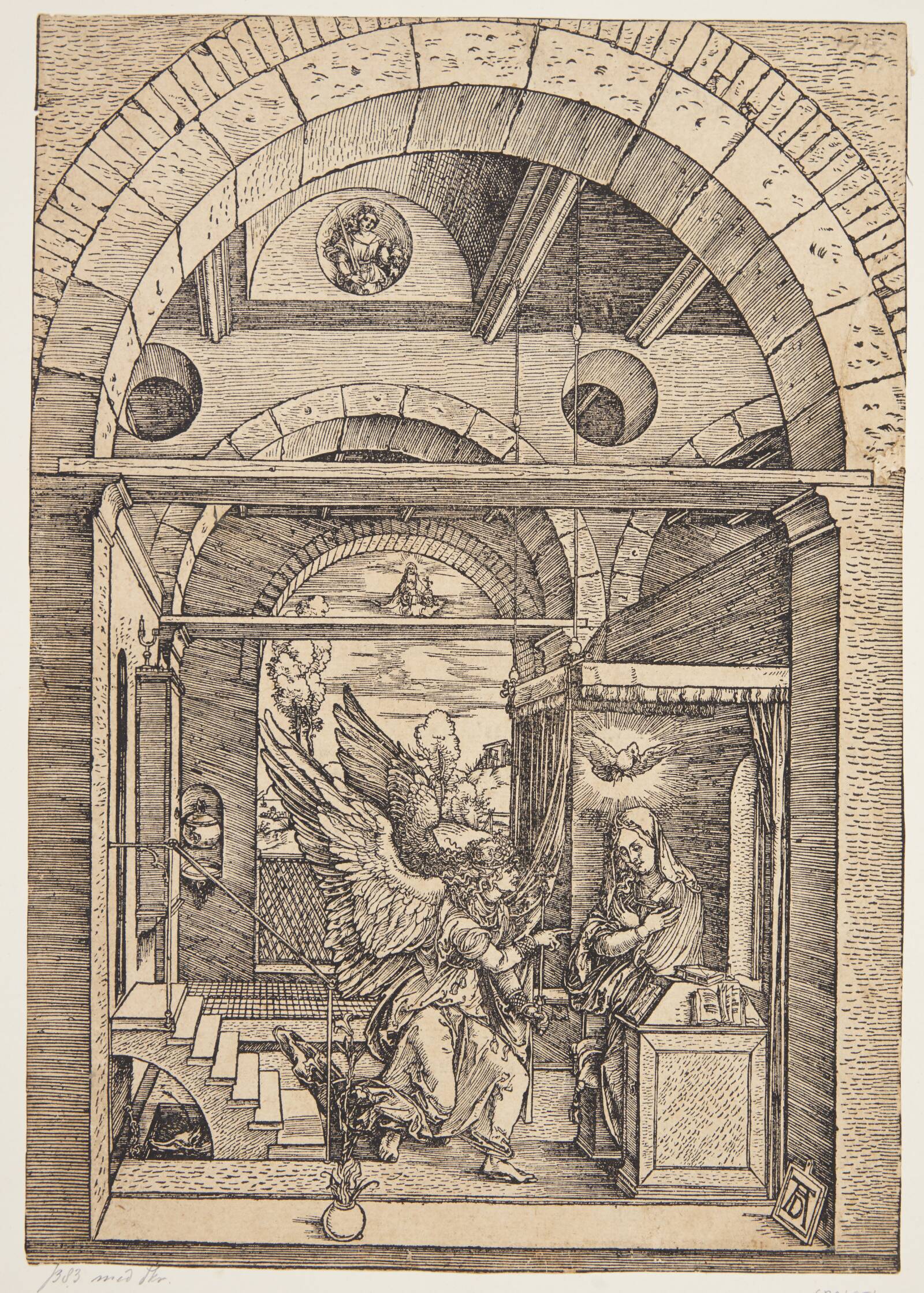 Forkyndelsen, Albrecht Dürer, 1501-1504