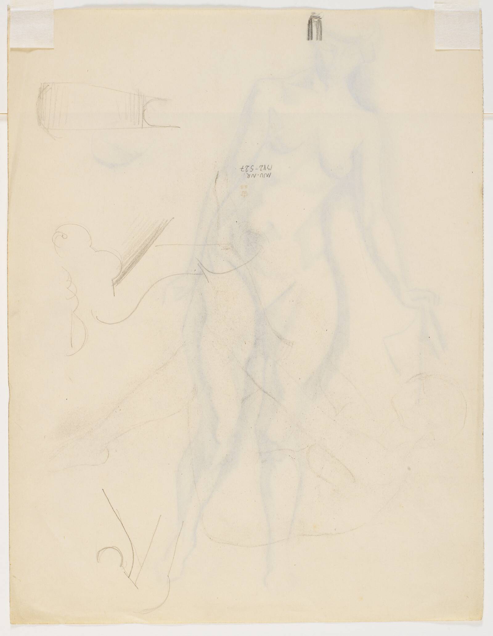 Løse skitser, Ellen Fischer, 1917-1918