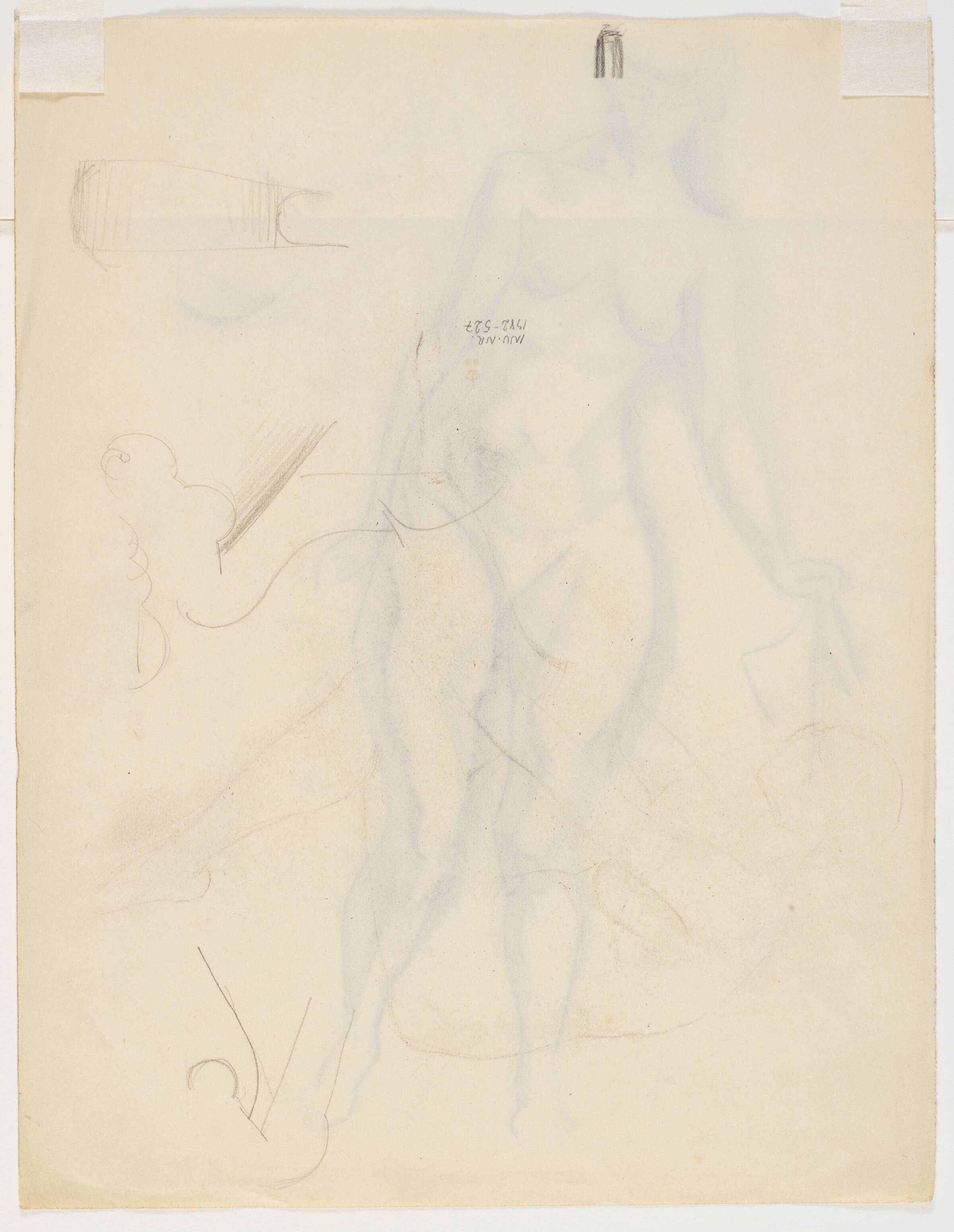 Løse skitser, Ellen Fischer, 1917-1918