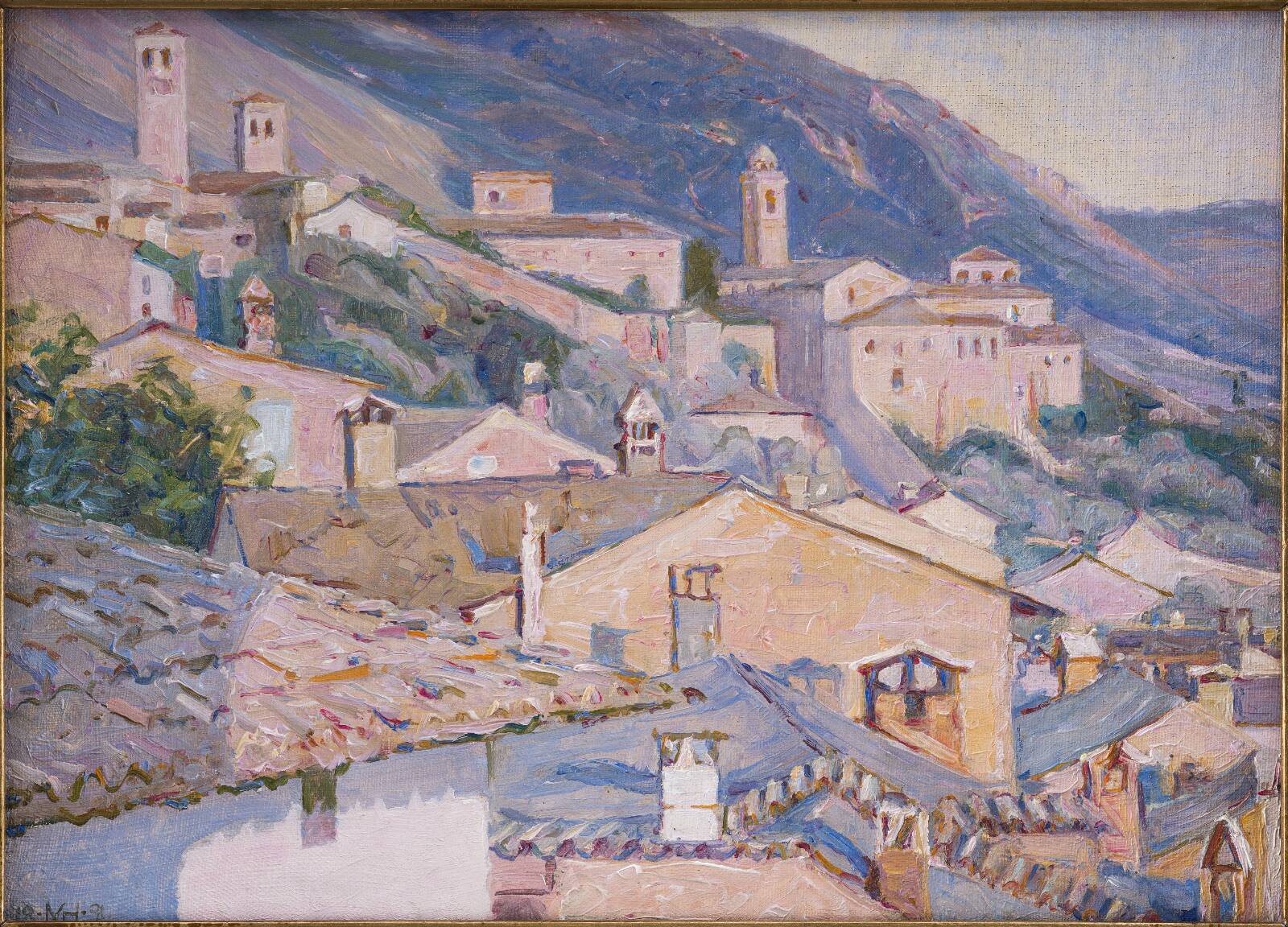 Landscape, by Marie Henriques, 1891