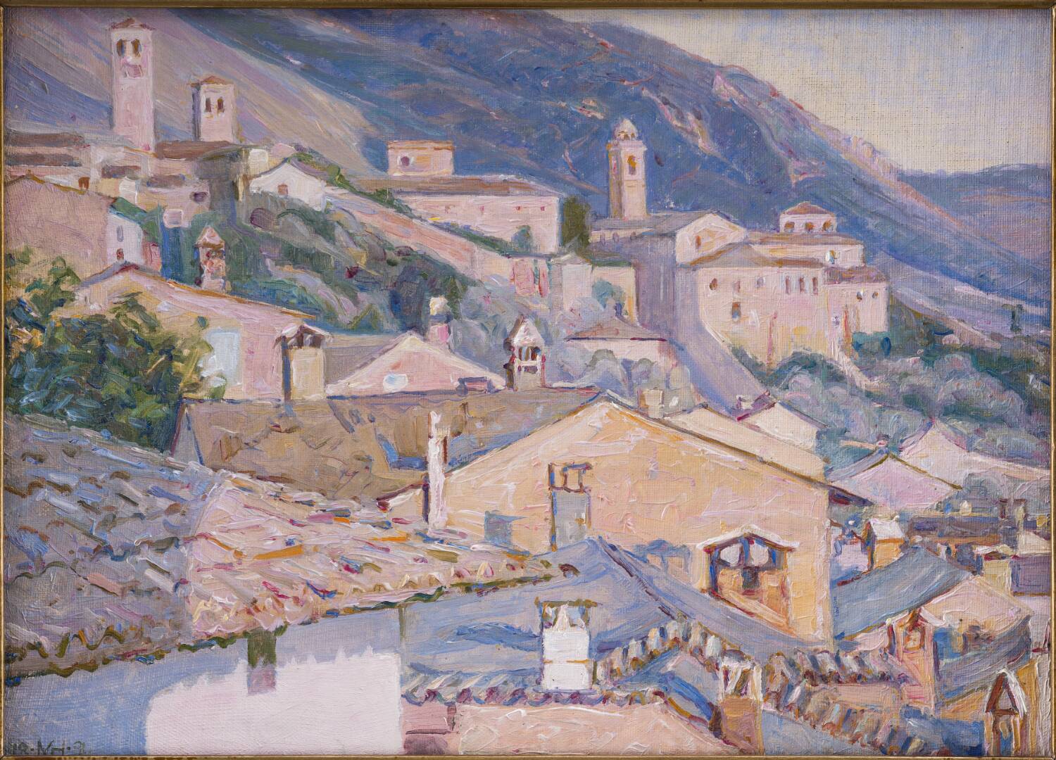 Landscape, by Marie Henriques, 1891