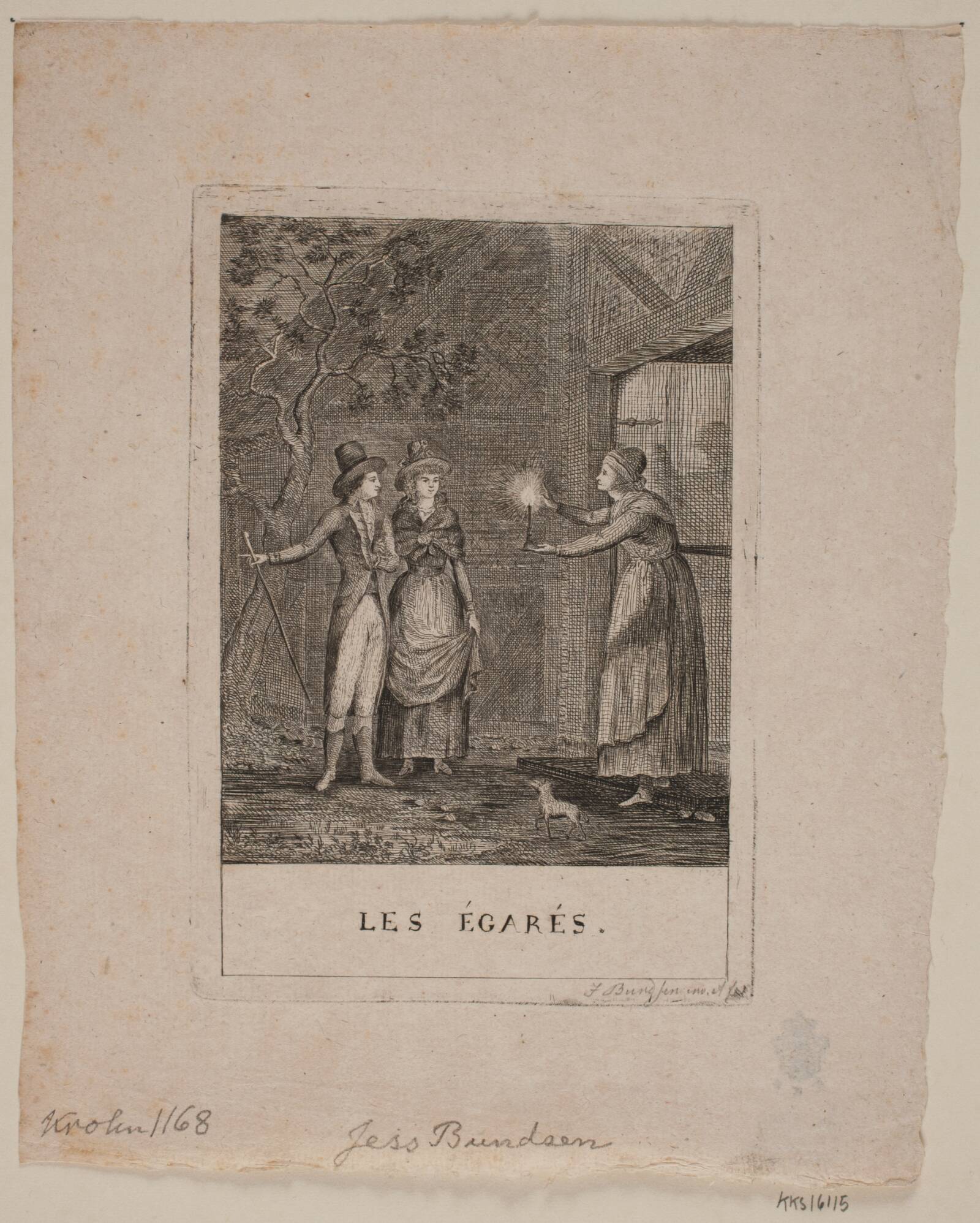 "Les Égarés", Jes Bundsen, 1766-1829