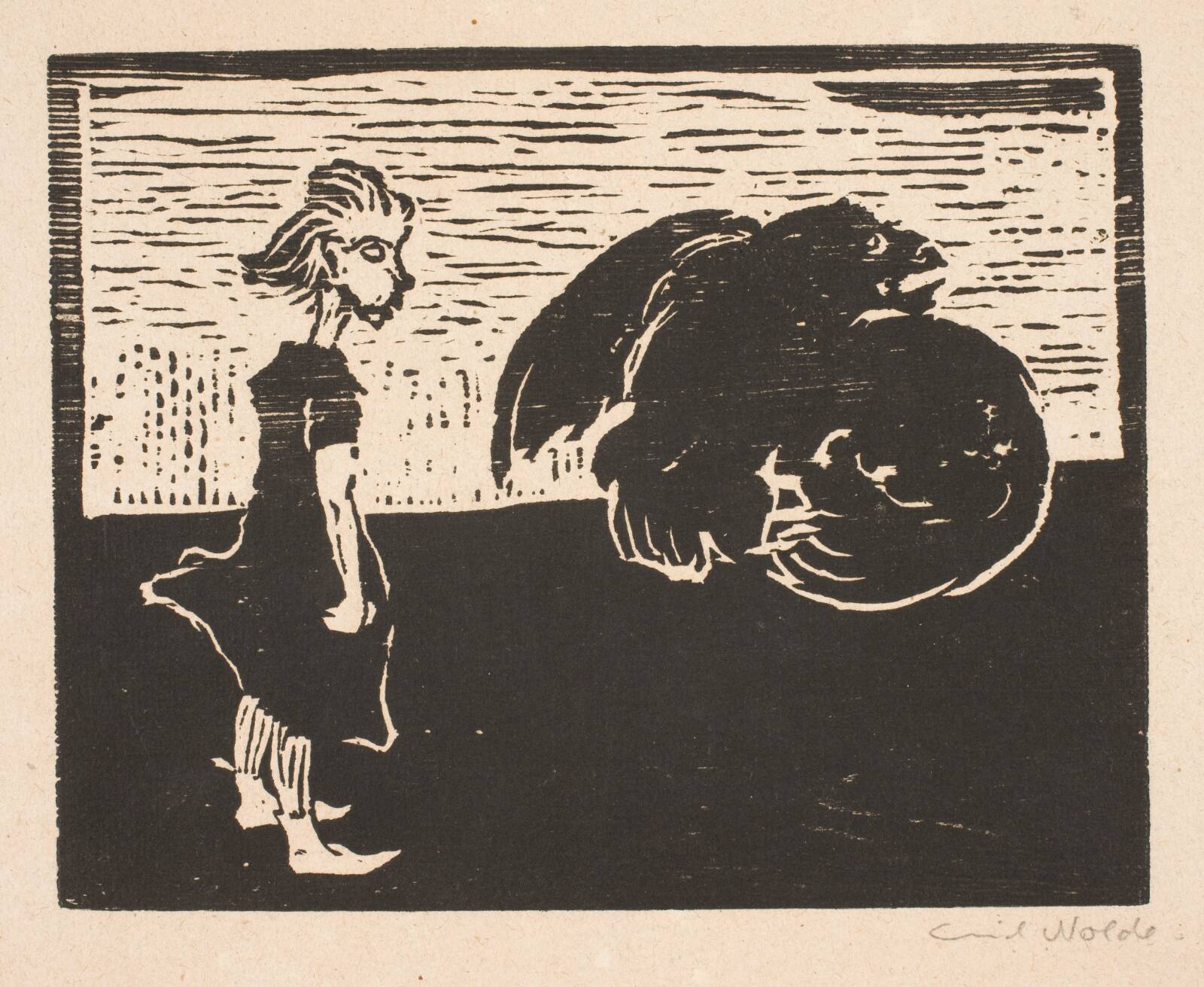 Der grosse Vogel, Emil Nolde, 1906