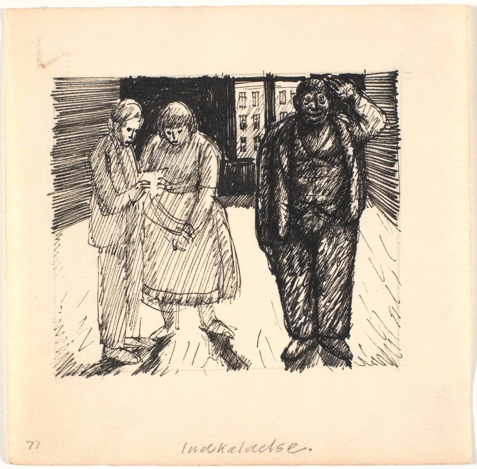 Indkaldelse, Palle Nielsen, 1949
