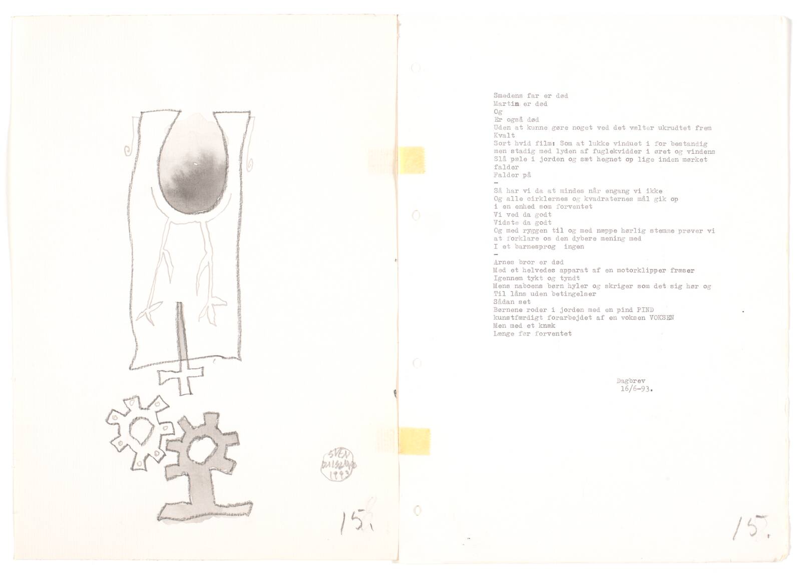 Femten dage, Sven Dalsgaard, 1993
