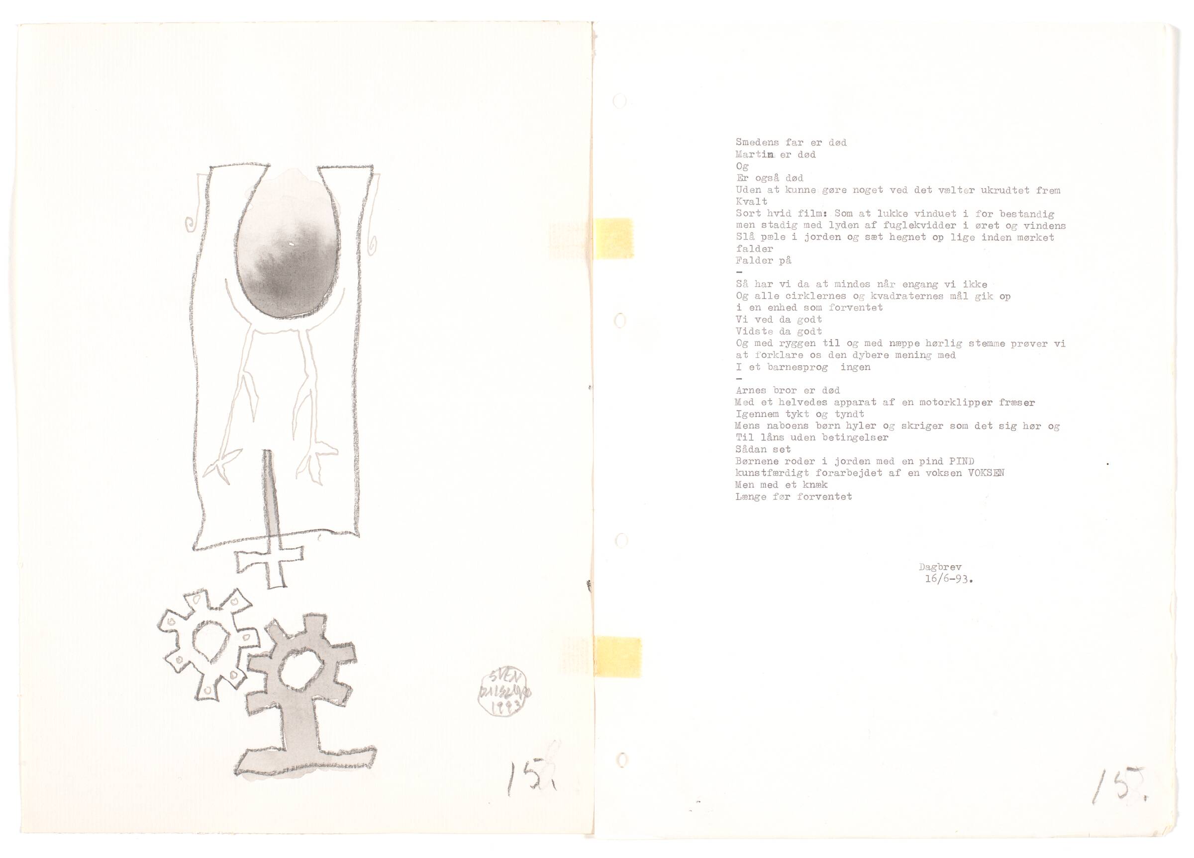 Femten dage, Sven Dalsgaard, 1993
