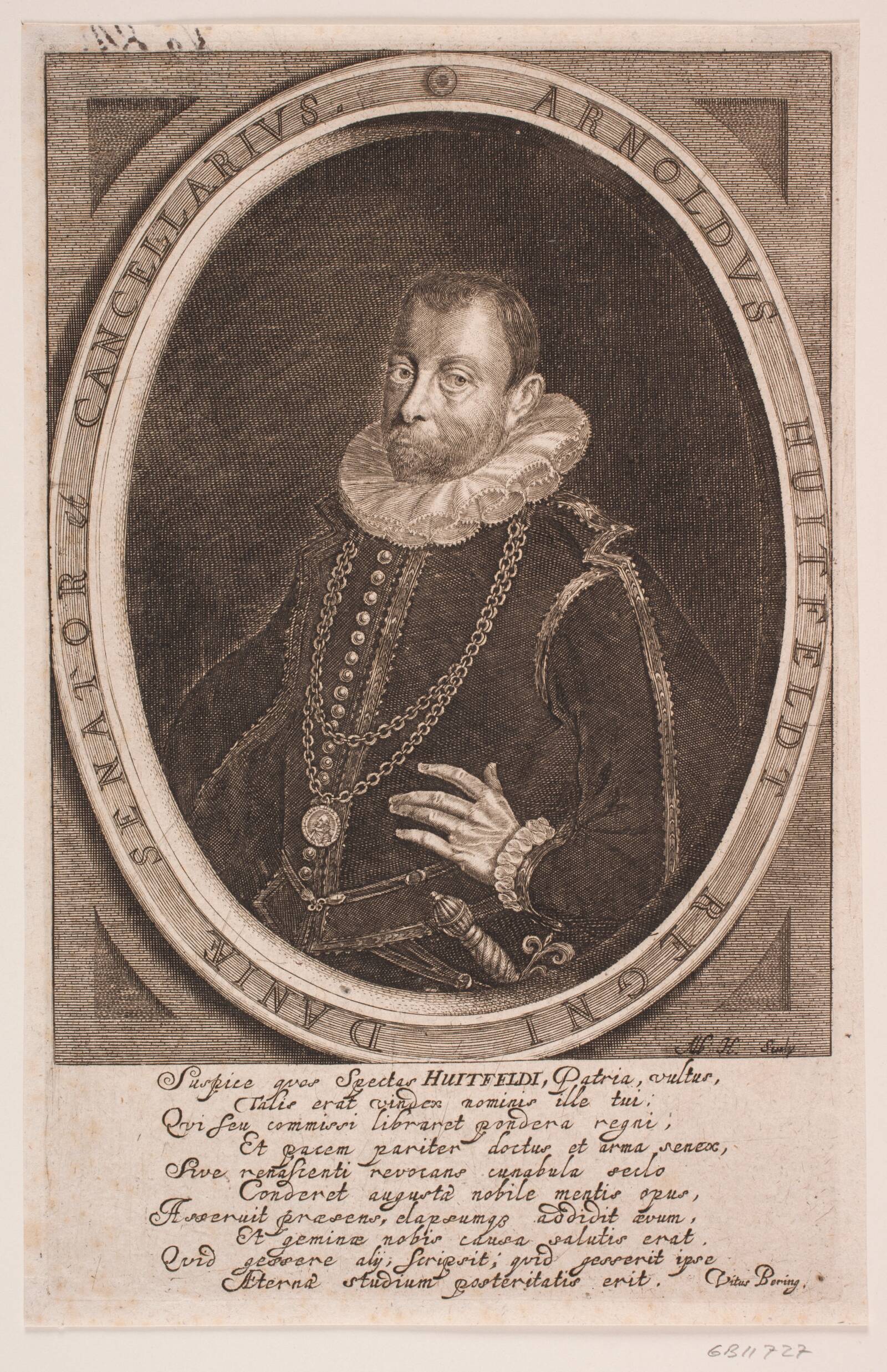 Arild Huitfeldt, Albert Haelwegh, 1652
