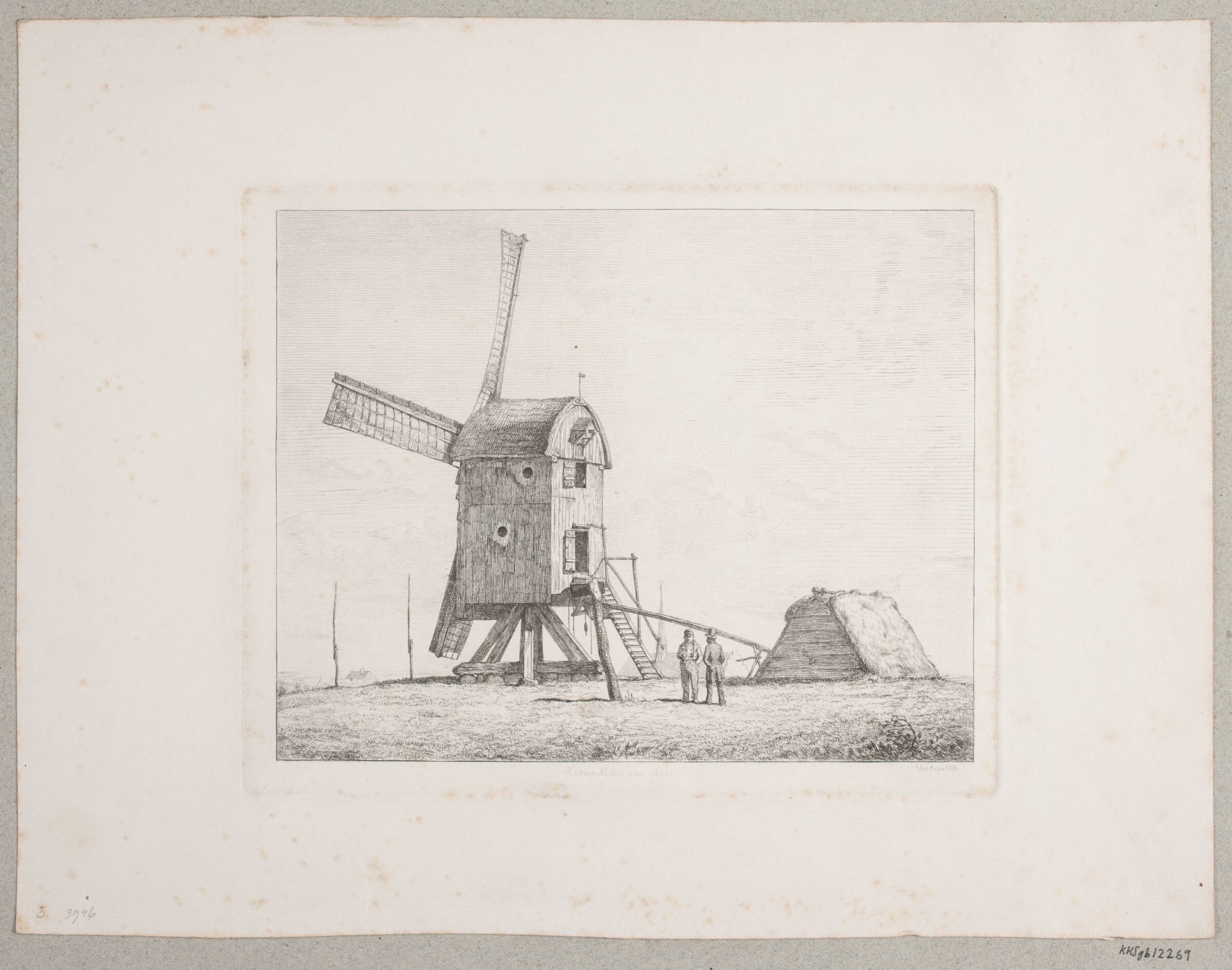 Hørup mølle på Als, Madsen, A.P., 1851