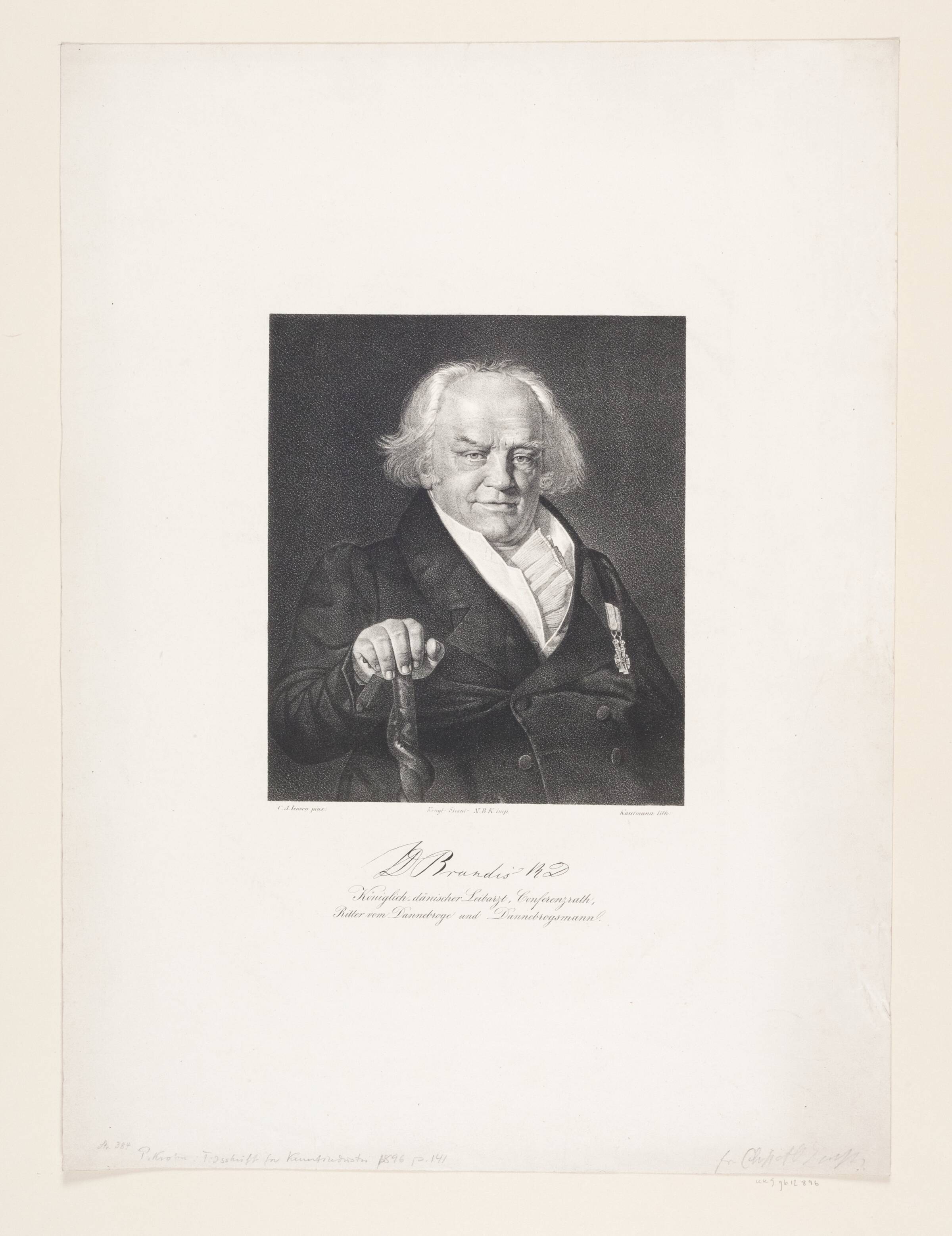 Didrich Brandis, Asmus Kaufmann, 1828-1832