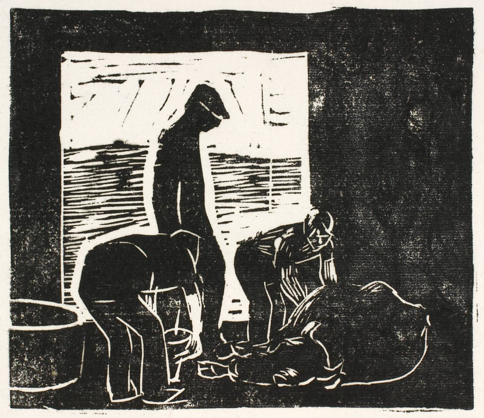 Bondeslagtning, Harald Leth, 1939