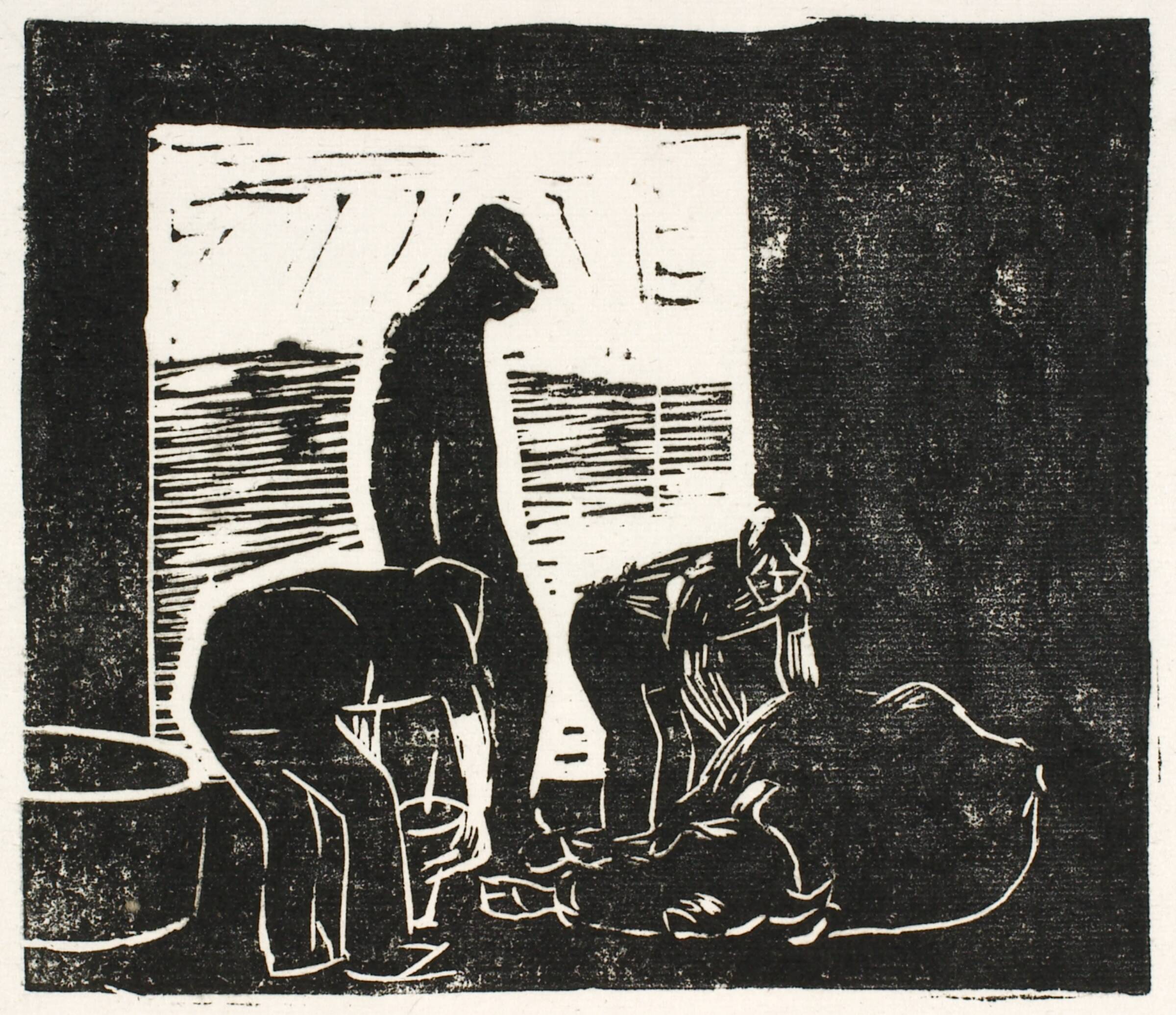 Bondeslagtning, Harald Leth, 1939