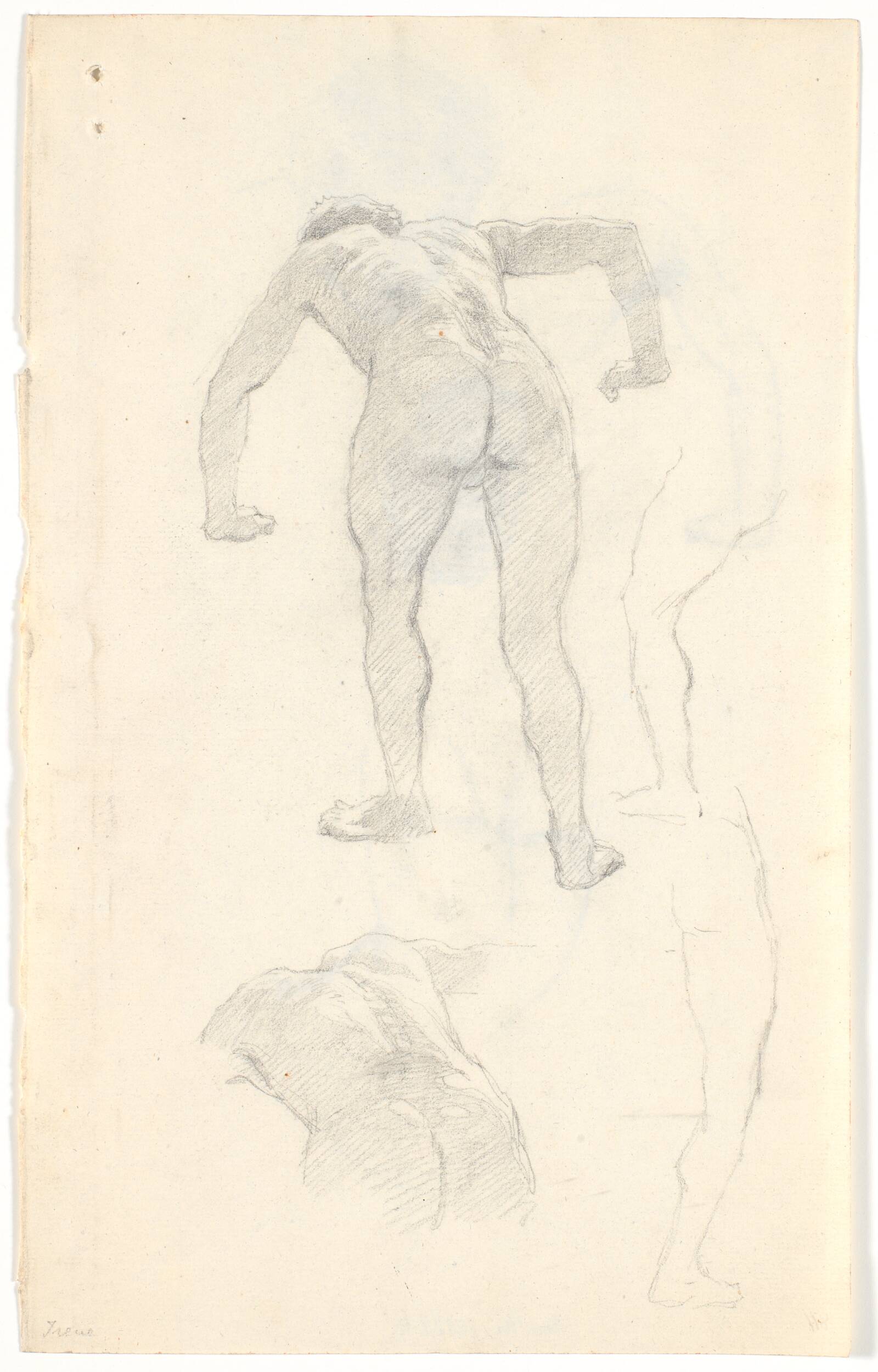 Modelstudie, Niels Skovgaard, 1887