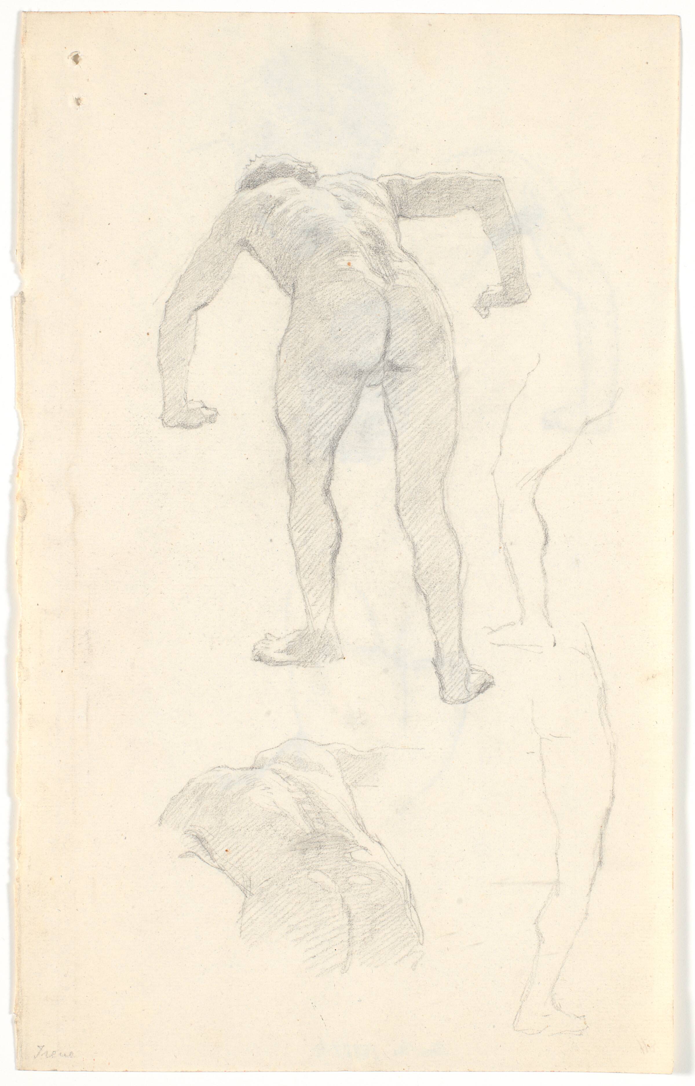 Modelstudie, Niels Skovgaard, 1887