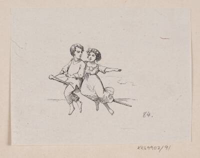 Illustration til "Hyldemoer" i H.C. Andersen, "Eventyr og Historier", Bind 2