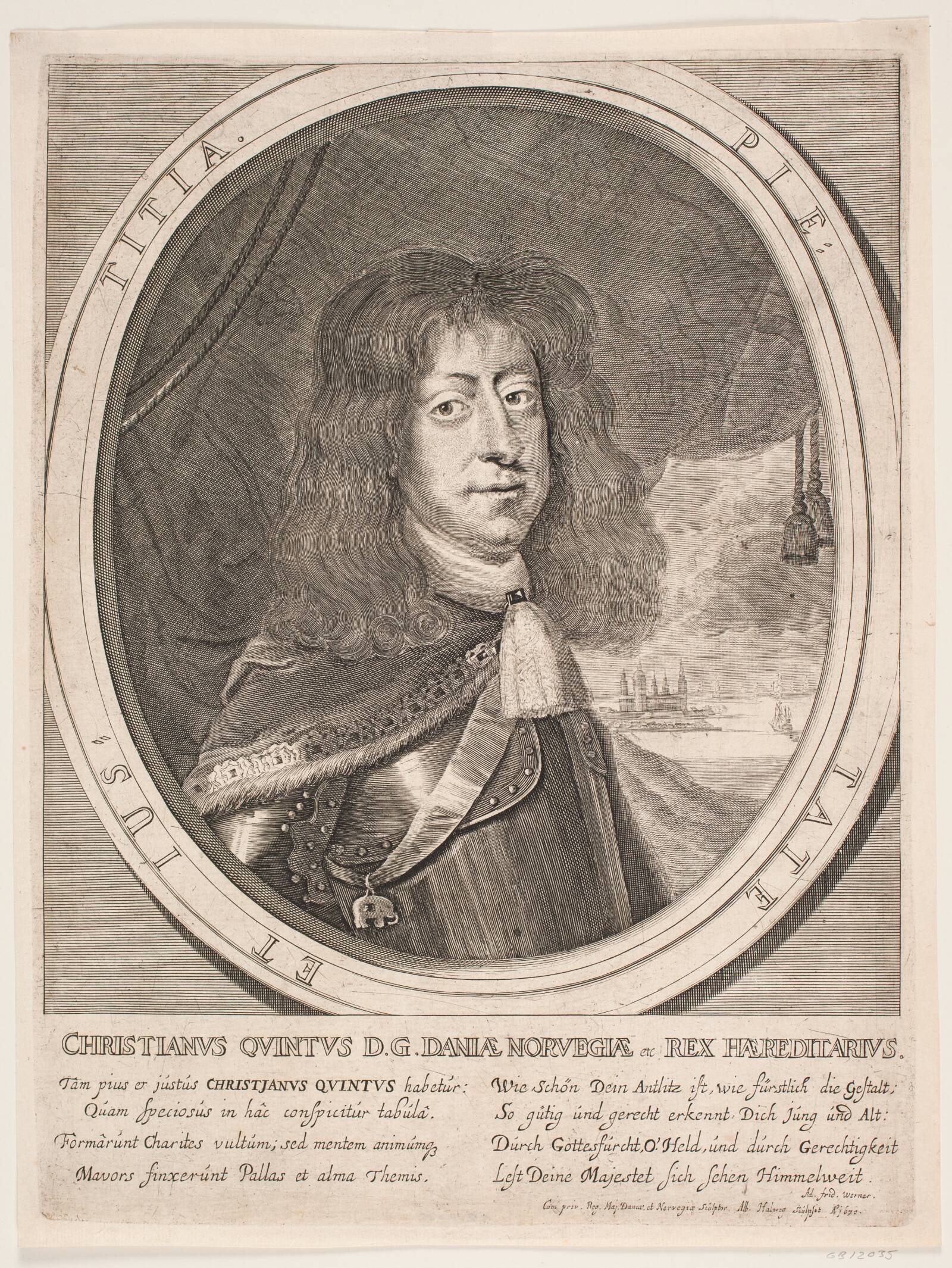 Christian V, Albert Haelwegh, 1670