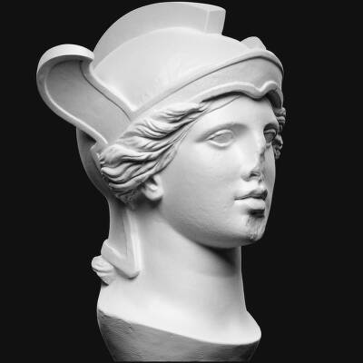 Fra statuen af Athena Parthenos