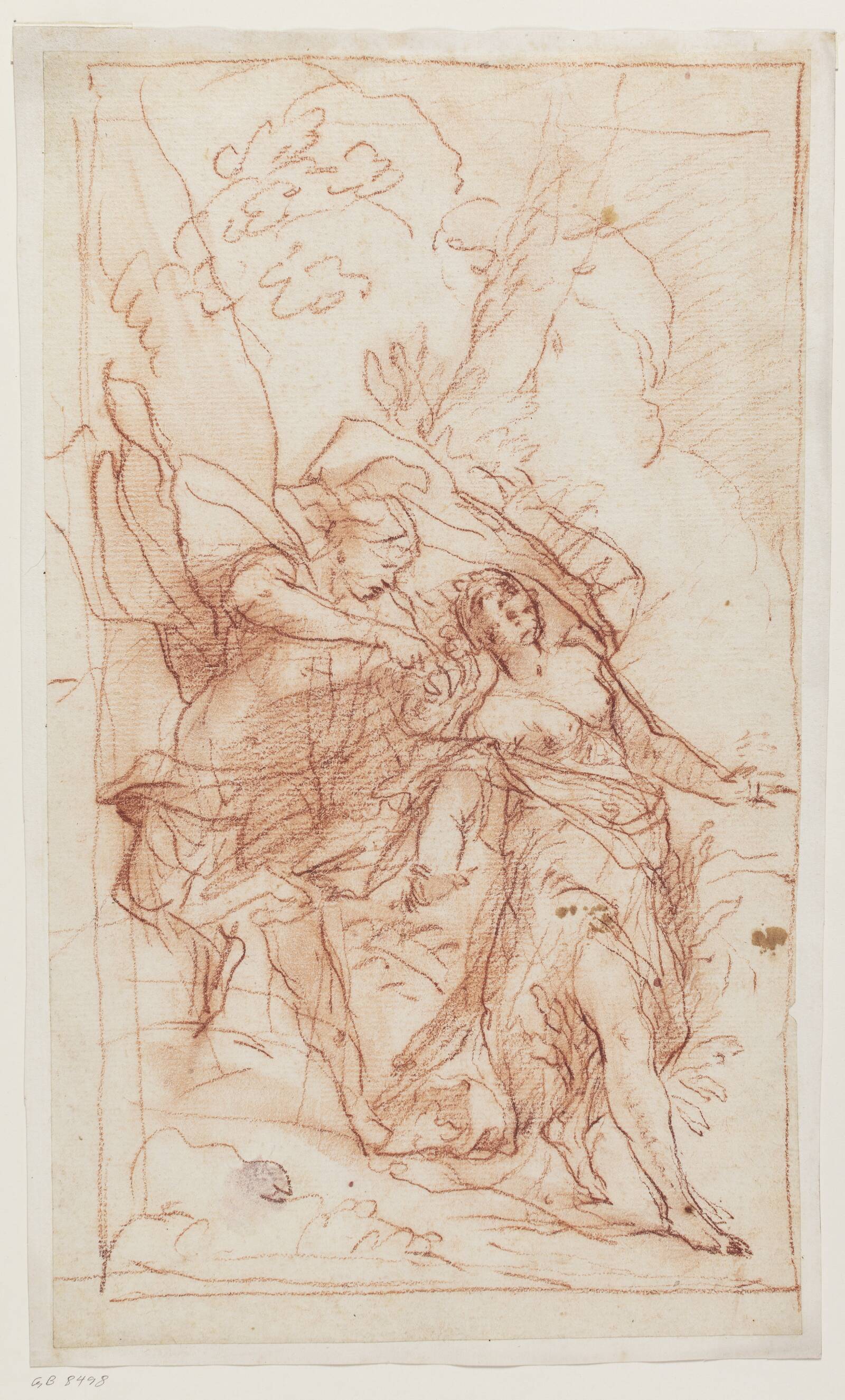 Hagar og englen, Ubekendt, 1700-1799