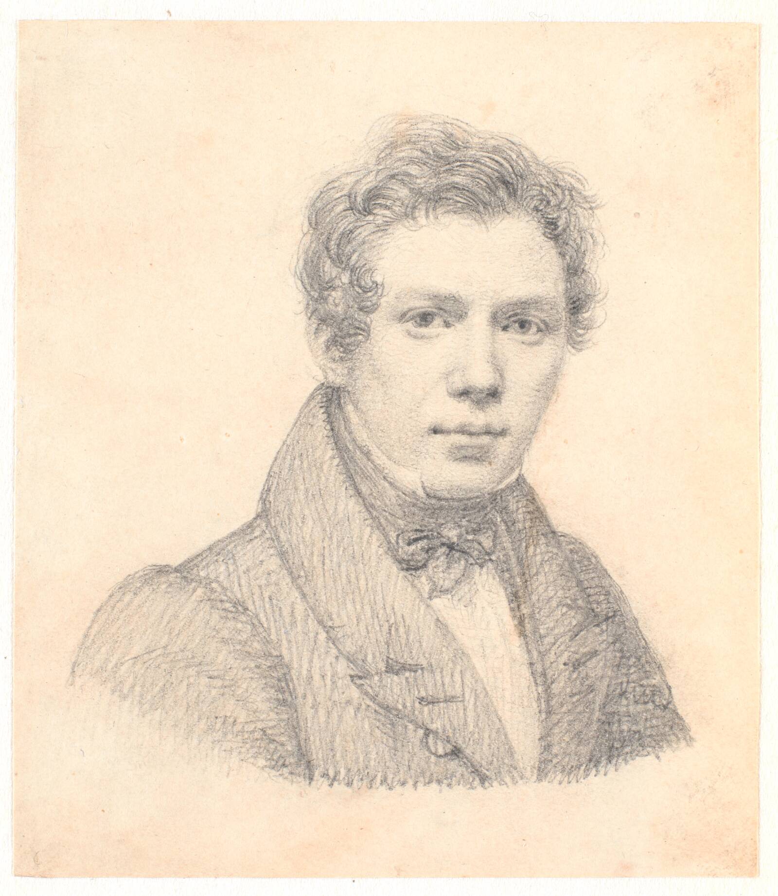 Selvportræt, Wilhelm Marstrand, 1828