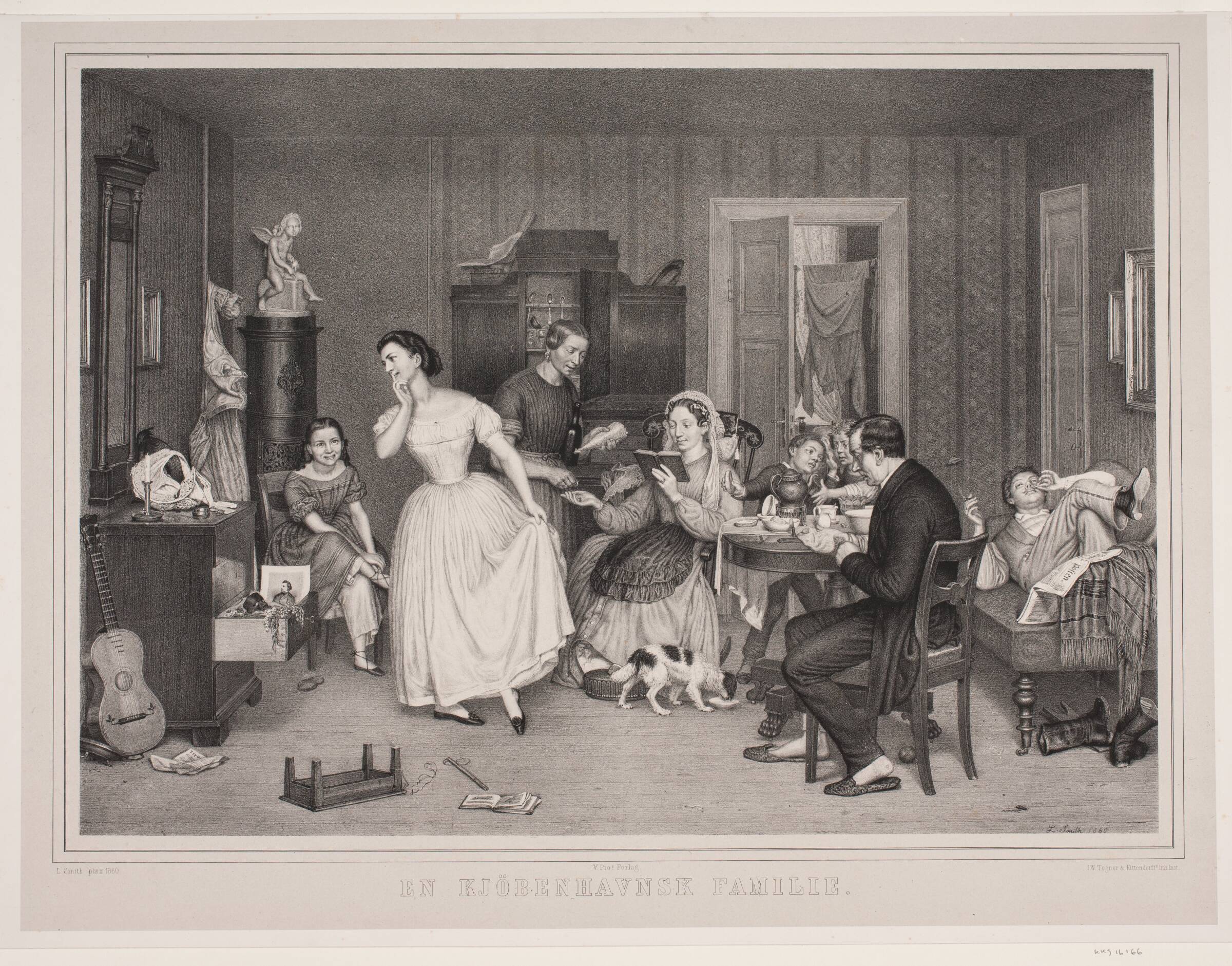 En Københavnsk familie, Edvard Fortling, 1860-1893