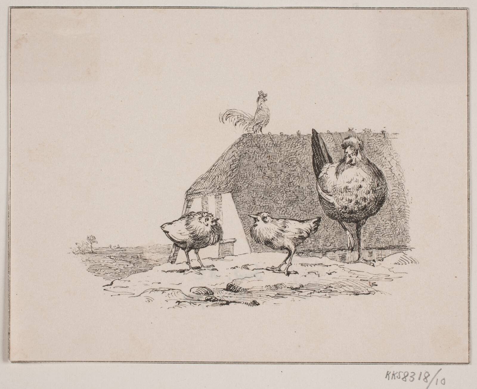 Hanekyllingerne, Adolph Kittendorff, 1845