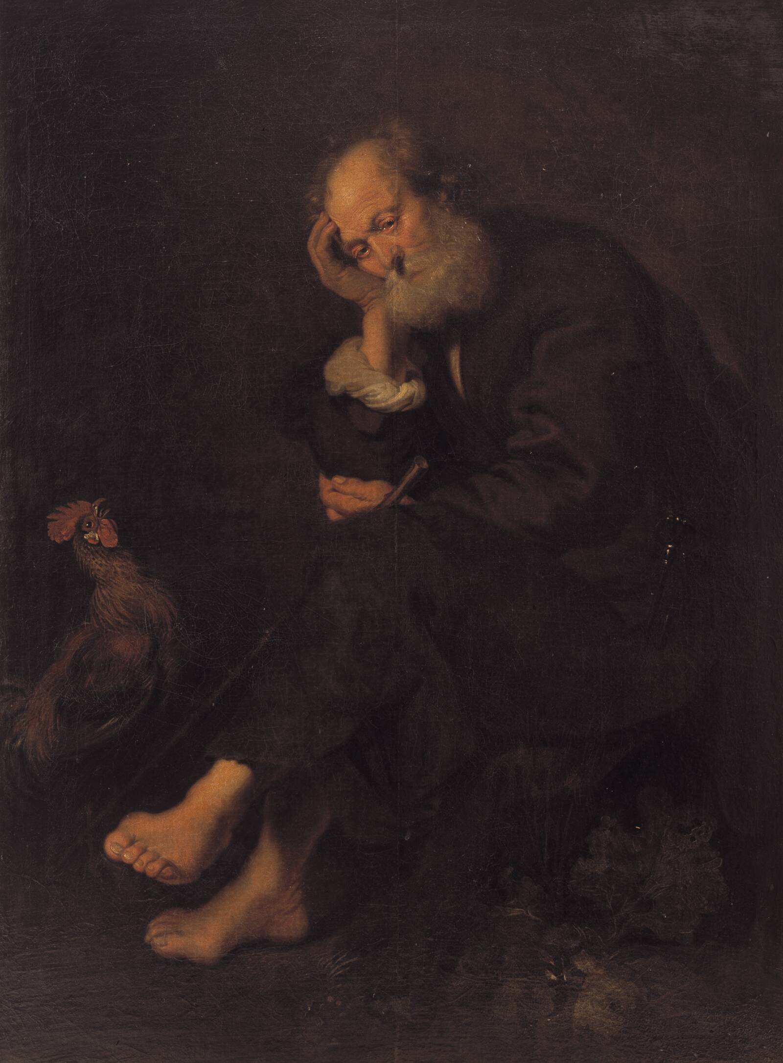 Den angrende Peter, Mander III, Karel van, 1624-1670