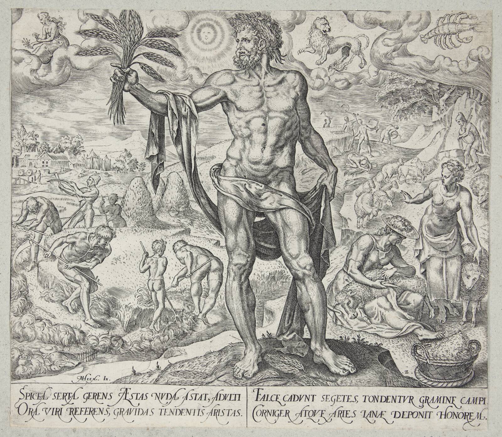 Sommer, Philips Galle, 1563