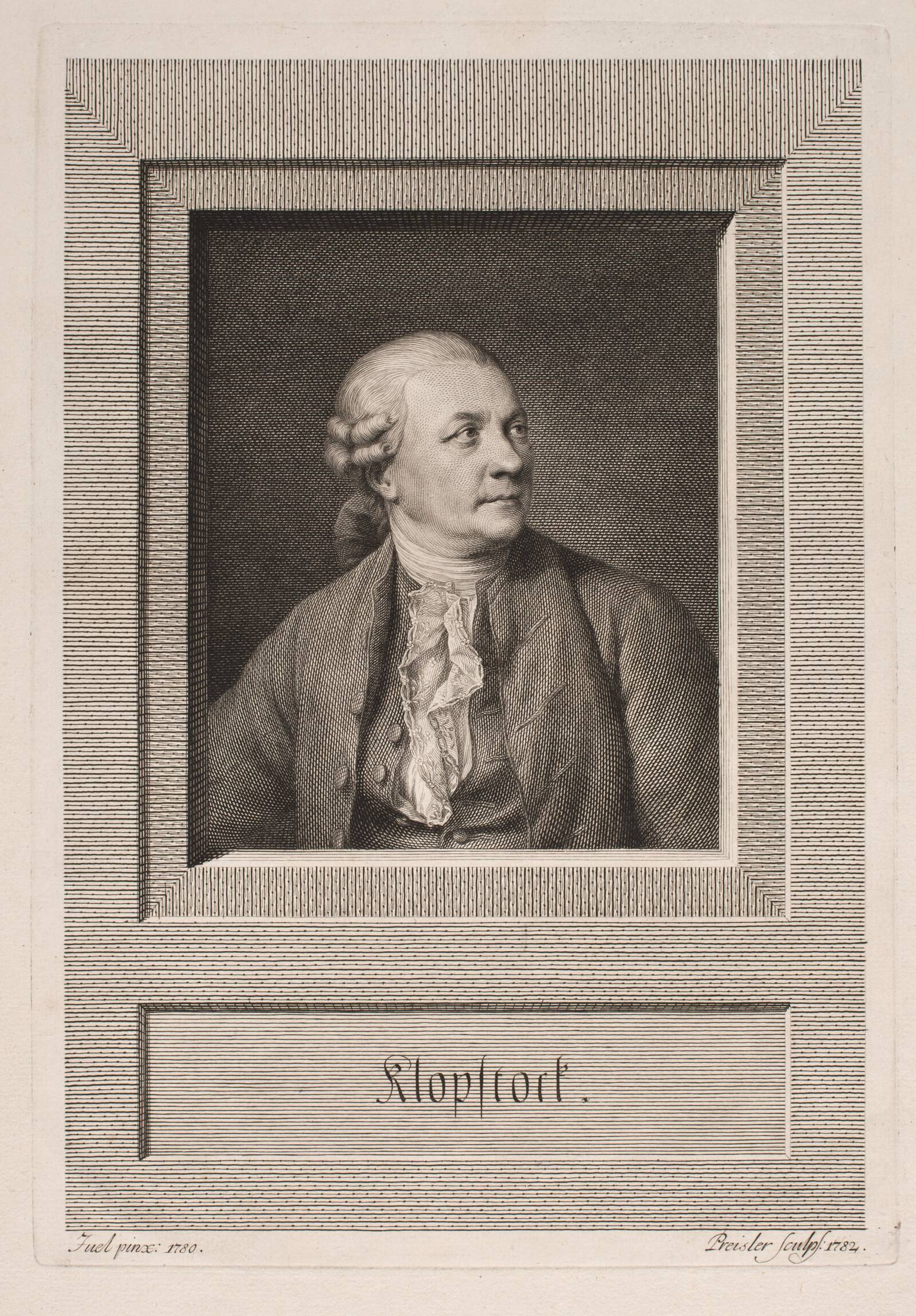 Klopstock, J.M. Preisler, 1782