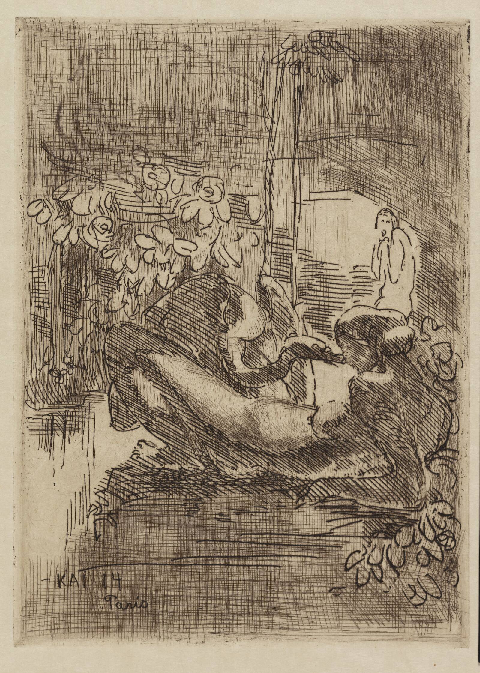 Leda med svanen, Kai Nielsen, 1914
