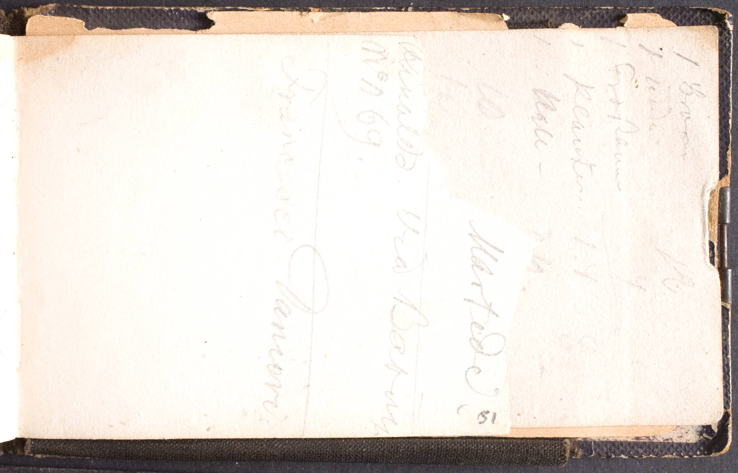 Notater, L.A. Schou, 1864-1867