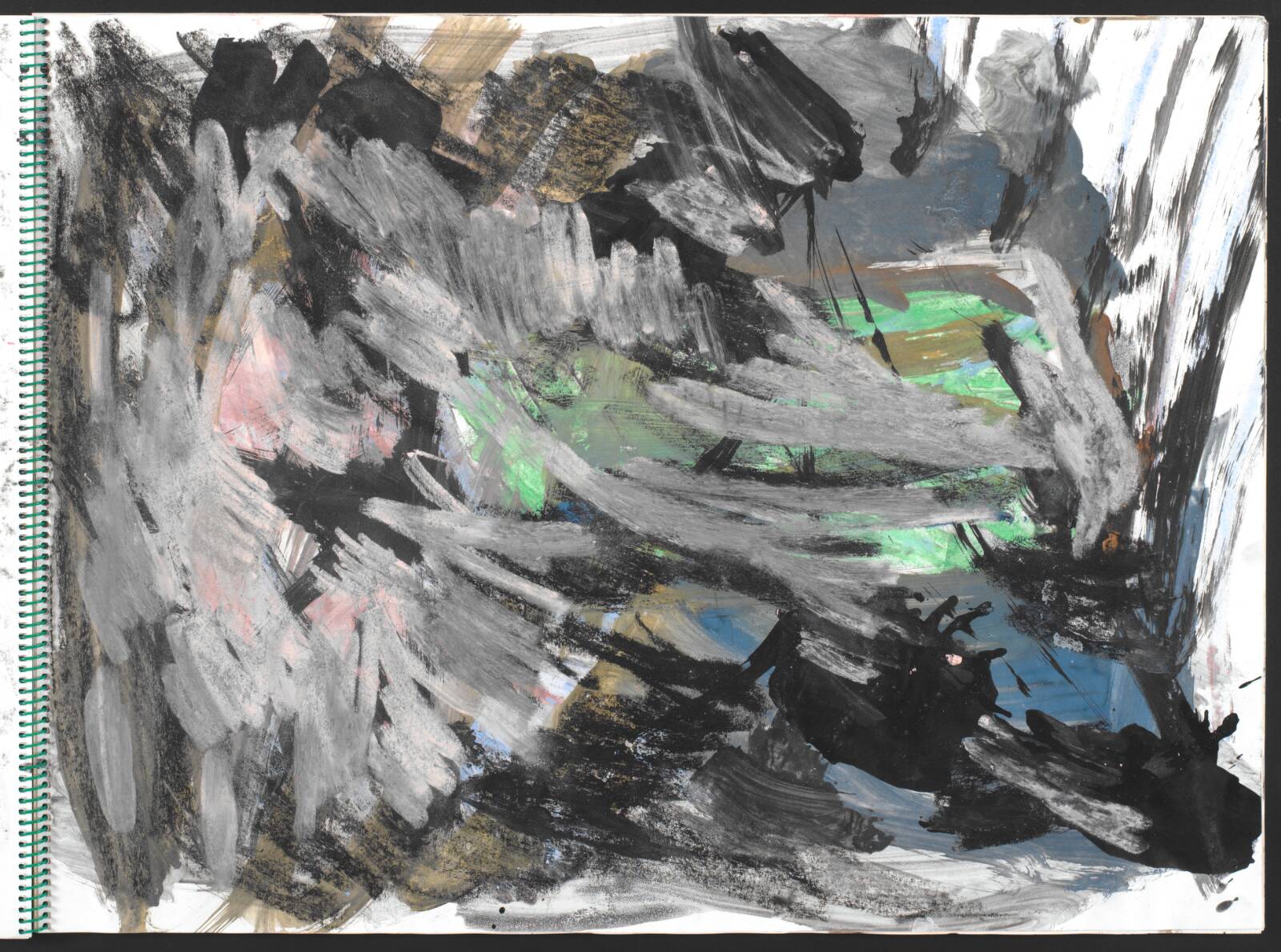 Abstraktion, Per Kirkeby, 1980-1981