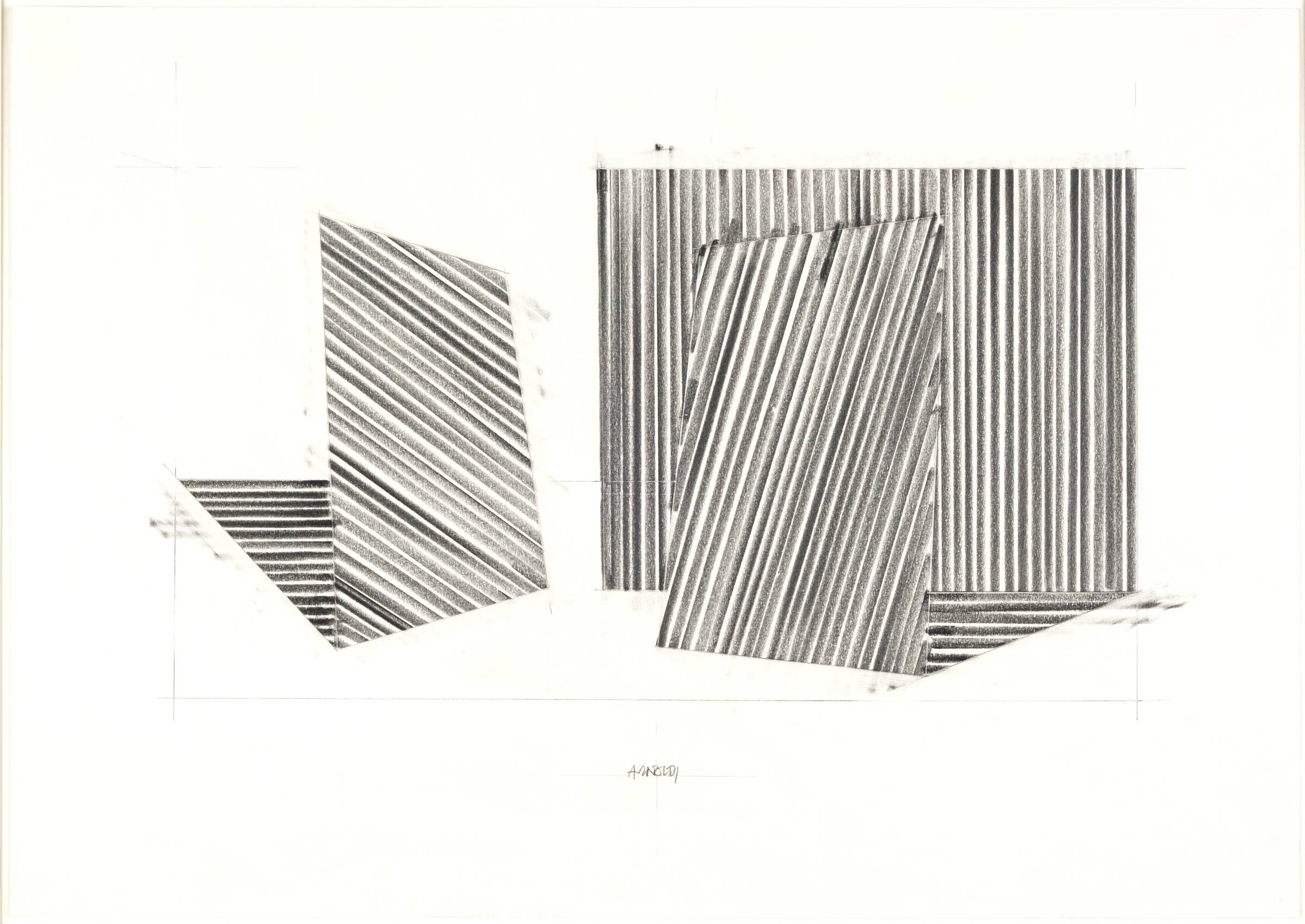 Scenebillede med udsigt, Per Arnoldi, 2013