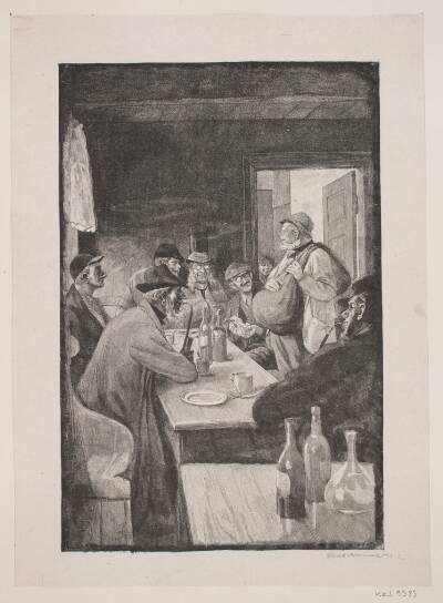 Krostue. Illustration til H.C. Andersen, "Hvad fatter gør er altid det rigtige"