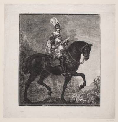 Karel van Mander: Christian IV til hest