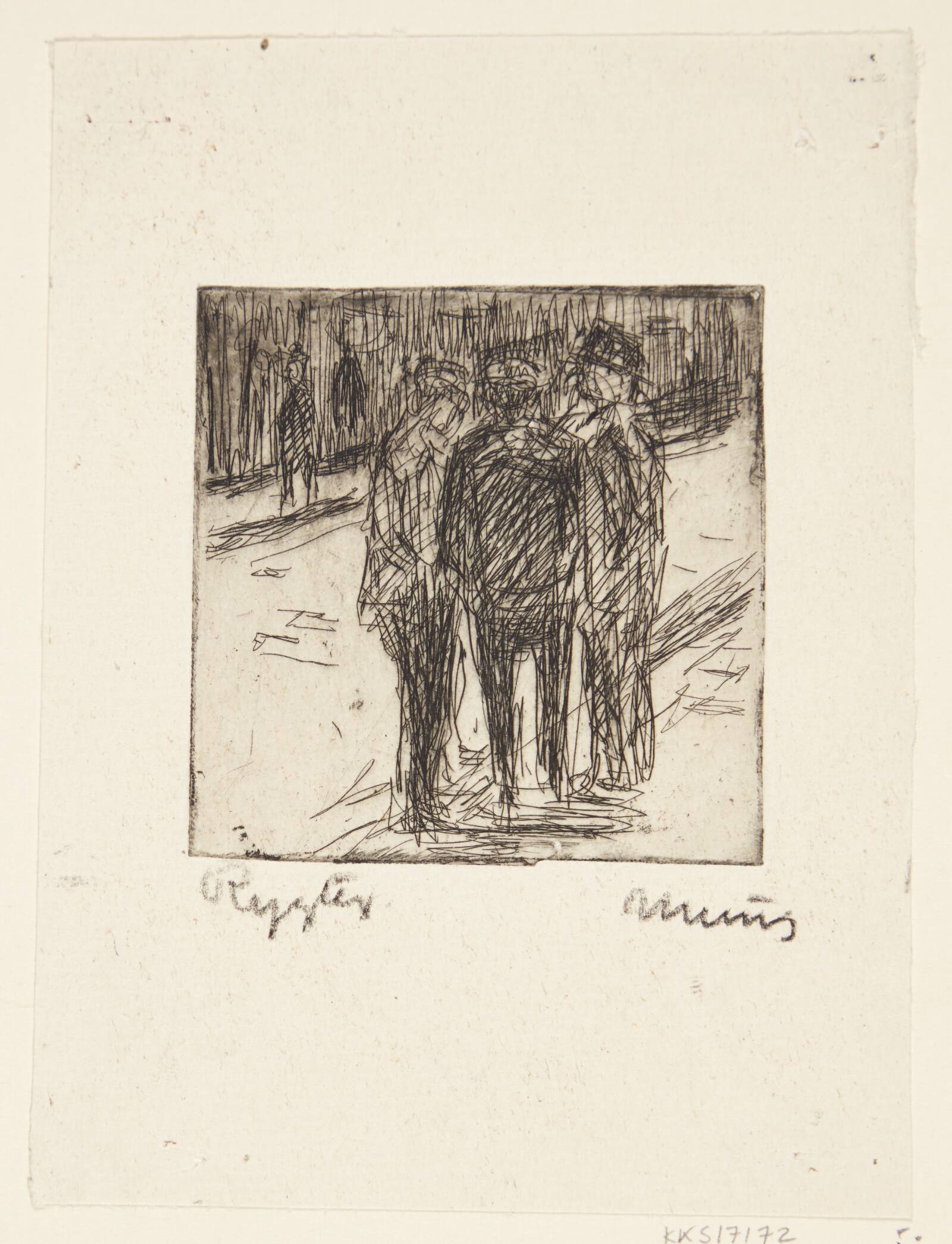 "Rygter", Jane Muus, 1945