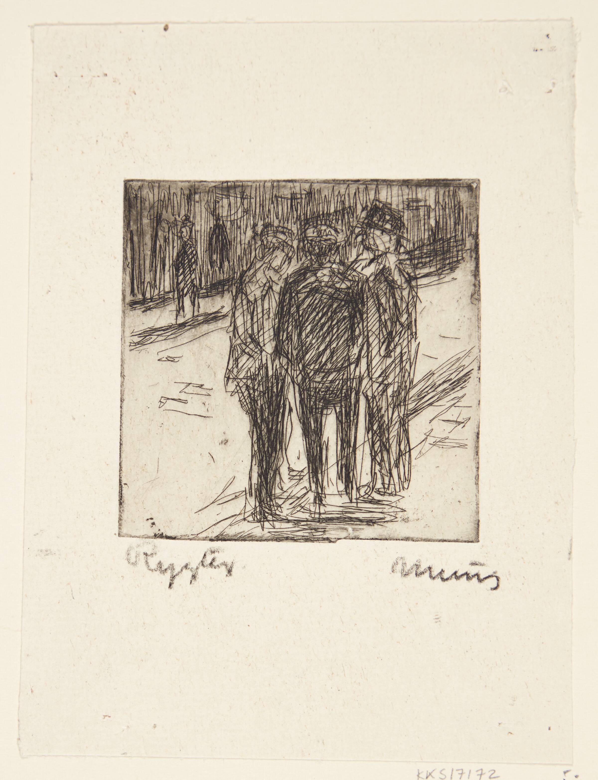"Rygter", Jane Muus, 1945