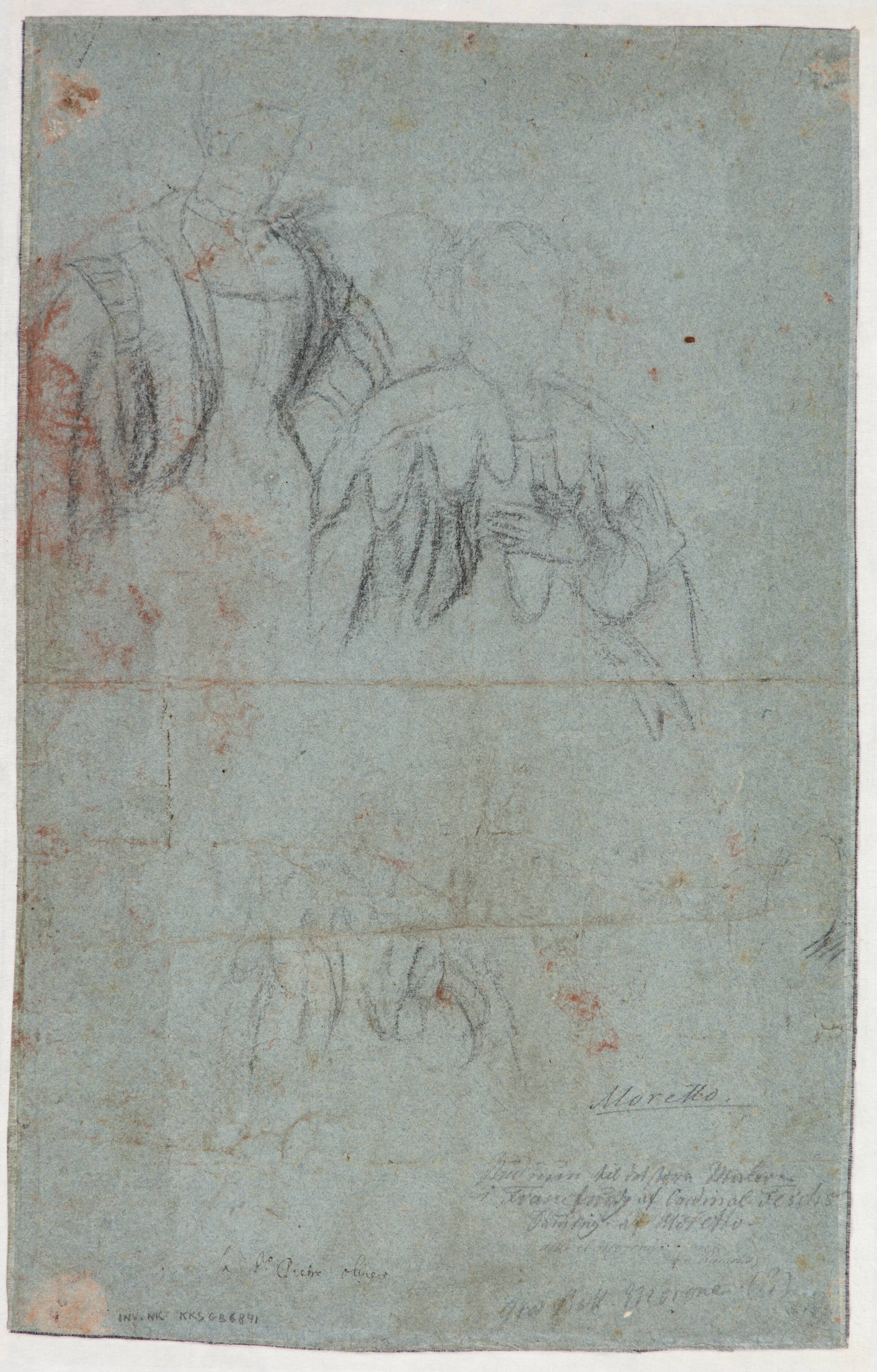 To udkast til et kvindeportræt, Giambattista Moroni, 1540-1578