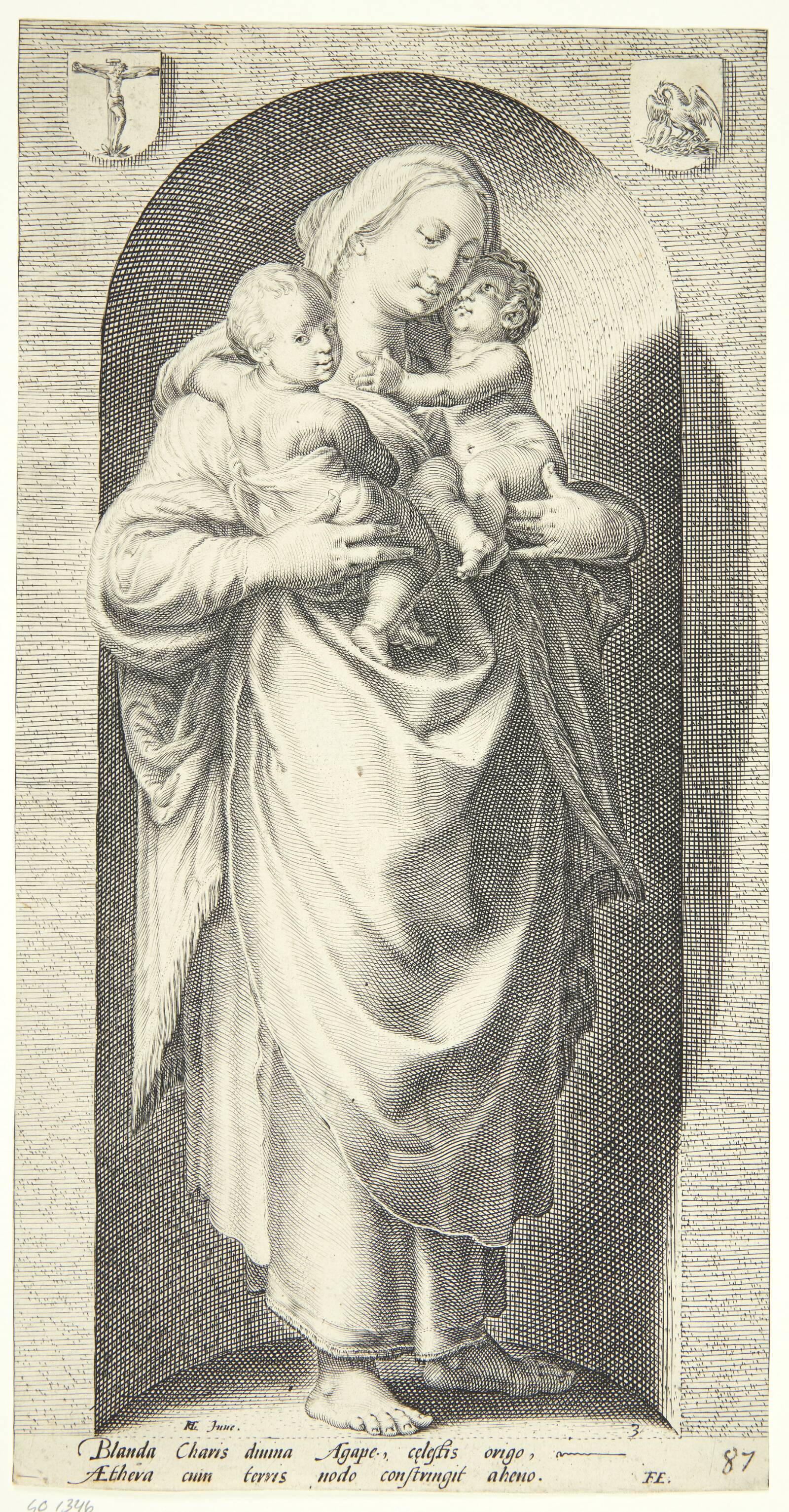 Næstekærlighed, Jacob Matham, 1593