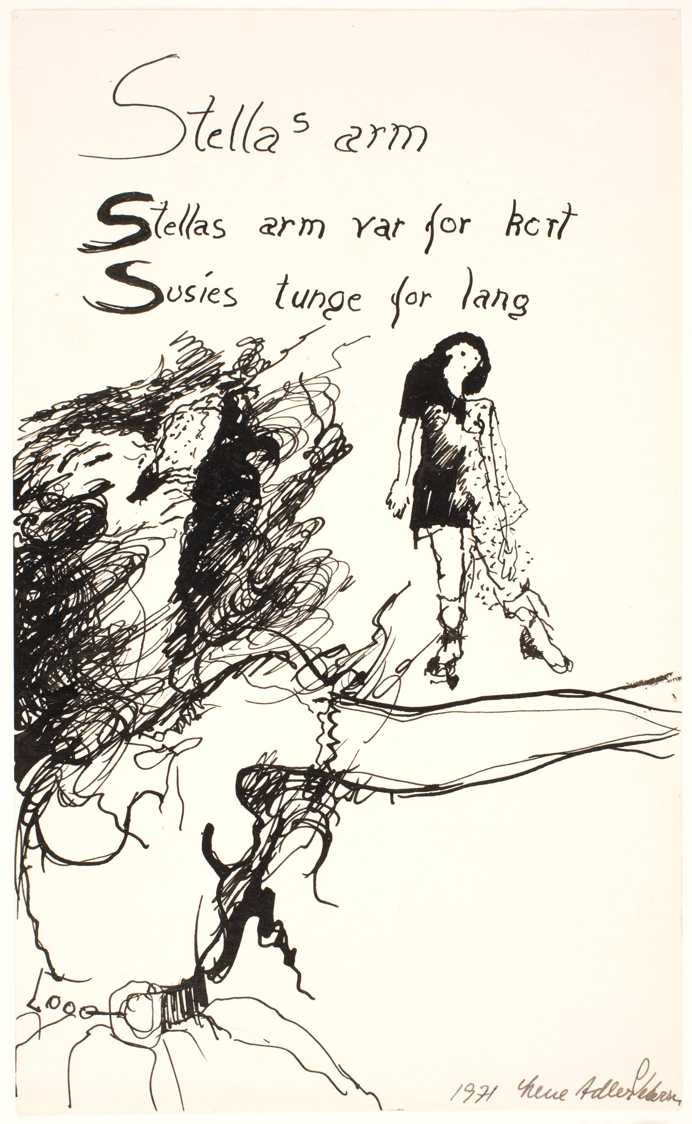 "Stellas arm", Lene Adler Petersen, 1971