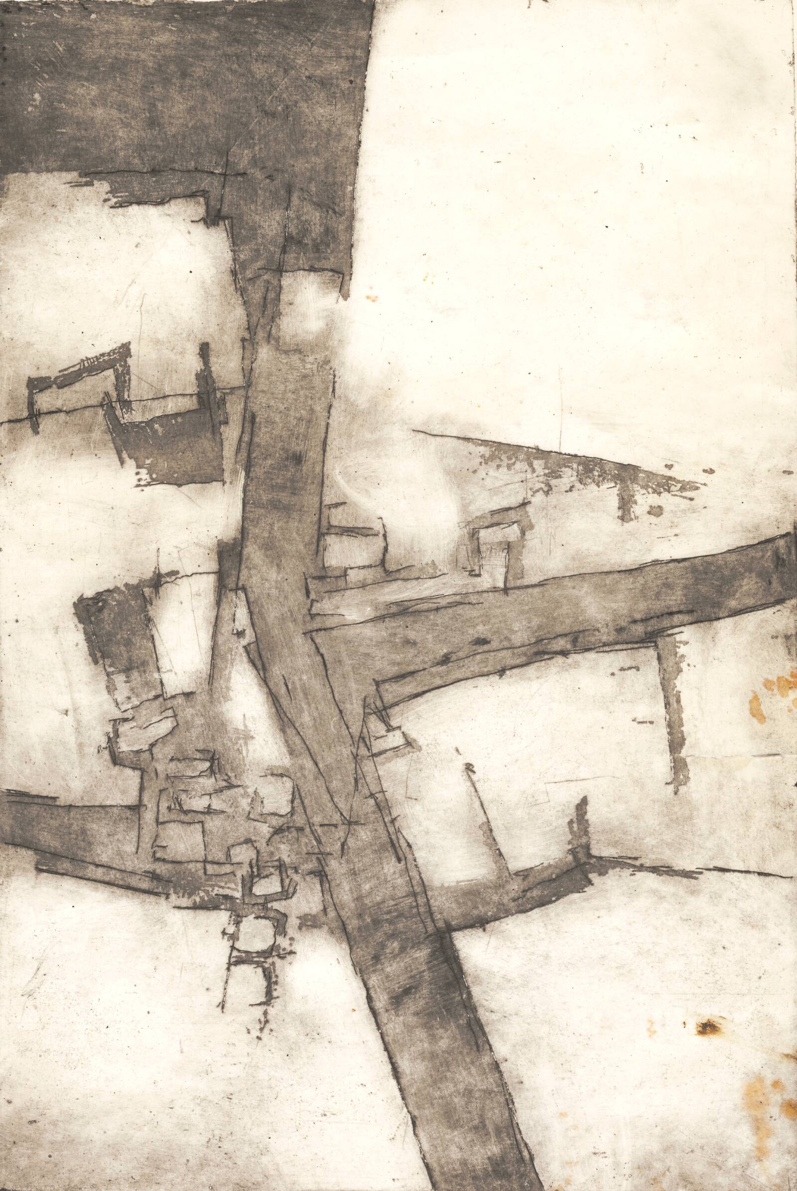 Radering, Bjørn Nørgaard, 1964-1965