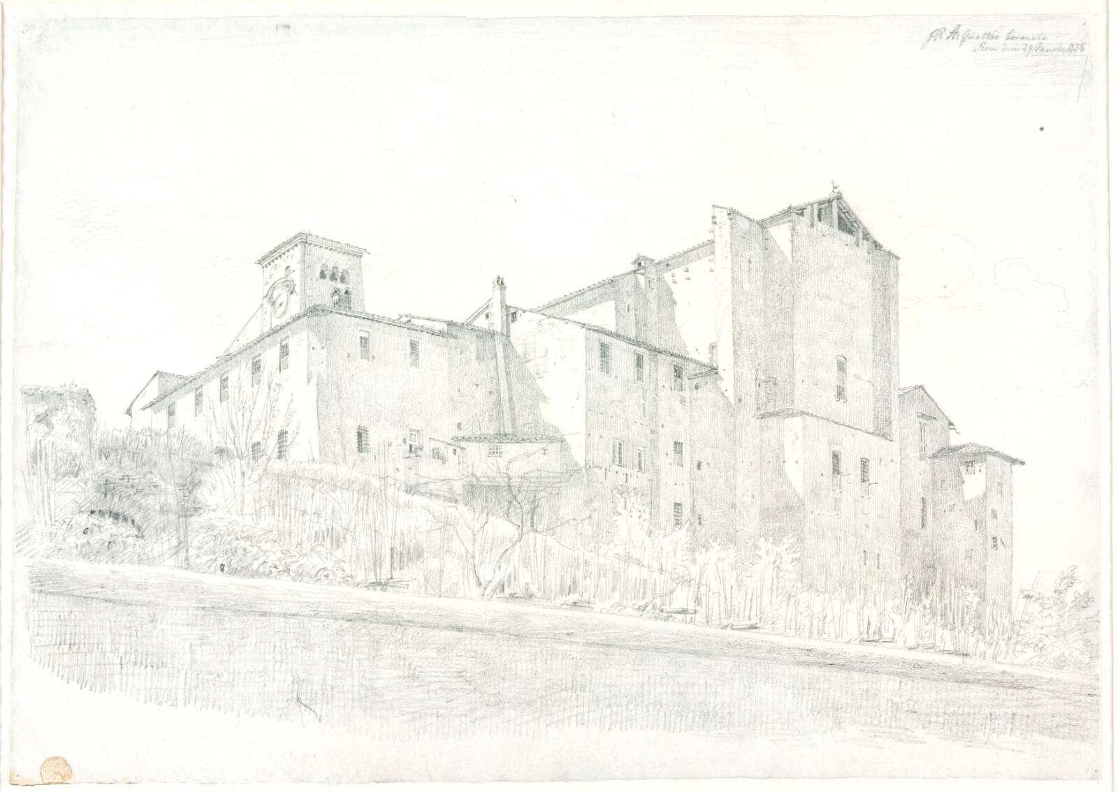 Ss. Quattro Coronati, Jørgen Roed, 1838