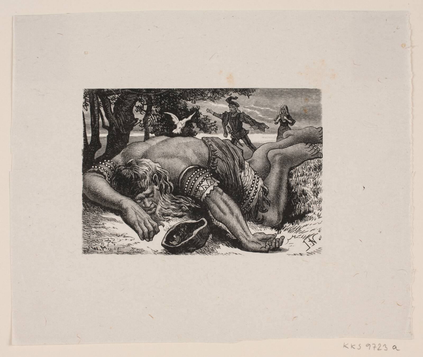 Illustration til eventyr, Waldemar Bøhme, 1848-1926