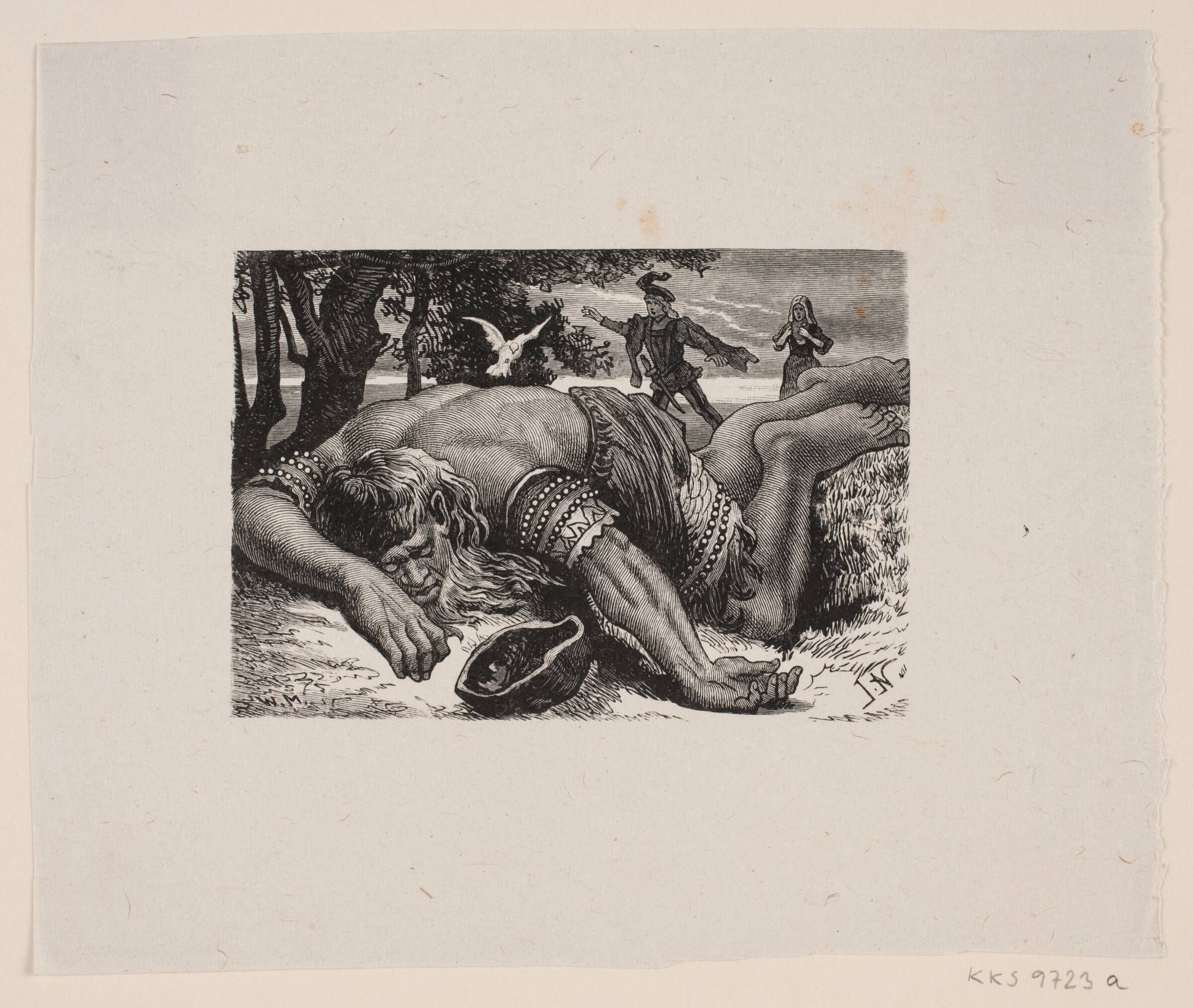 Illustration til eventyr, Waldemar Bøhme, 1848-1926