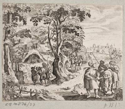 Illustration til Adam Olearius, “Persianischer Rosenthal von einem Sinnreichen Poeten Schich Saadi […]”, Schleswig 1660