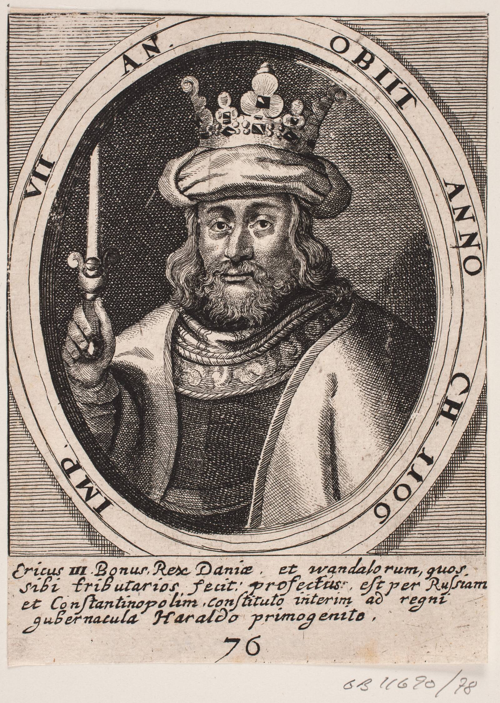 Erik Ejegod, Ubekendt, 1646